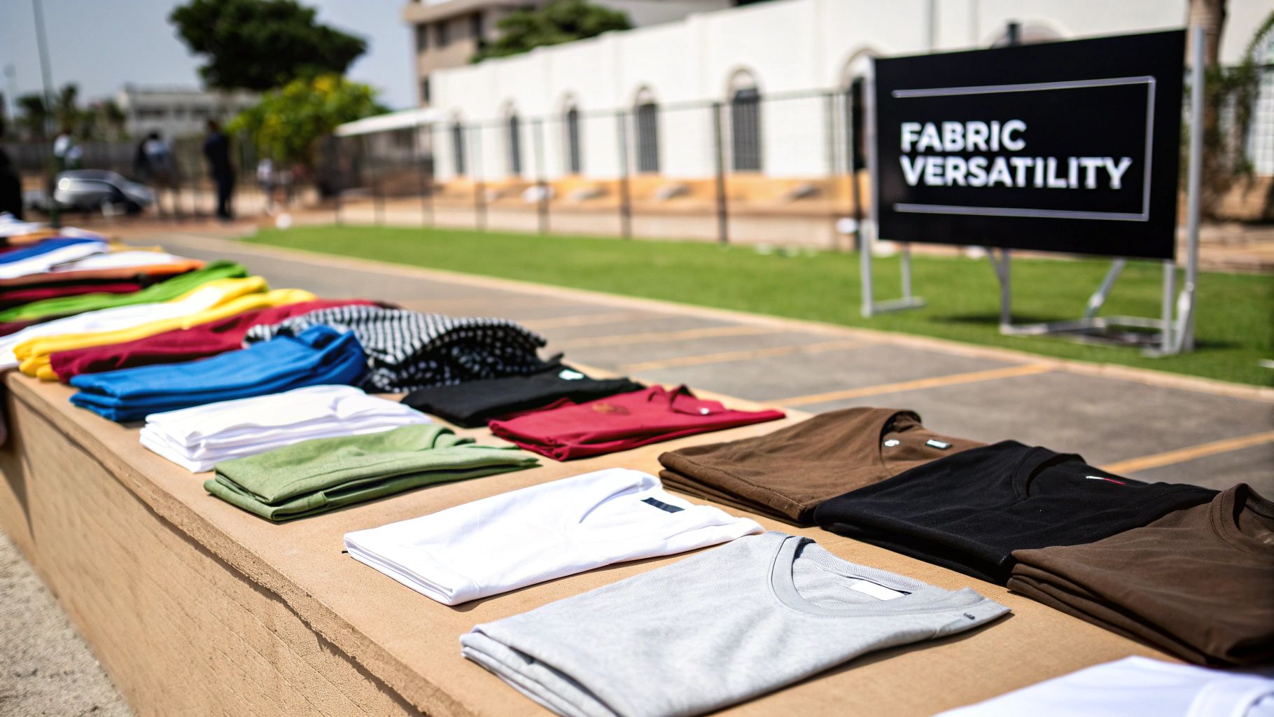 A DTF transfer being applied to a non-traditional material like leather or a canvas bag, showcasing versatility.