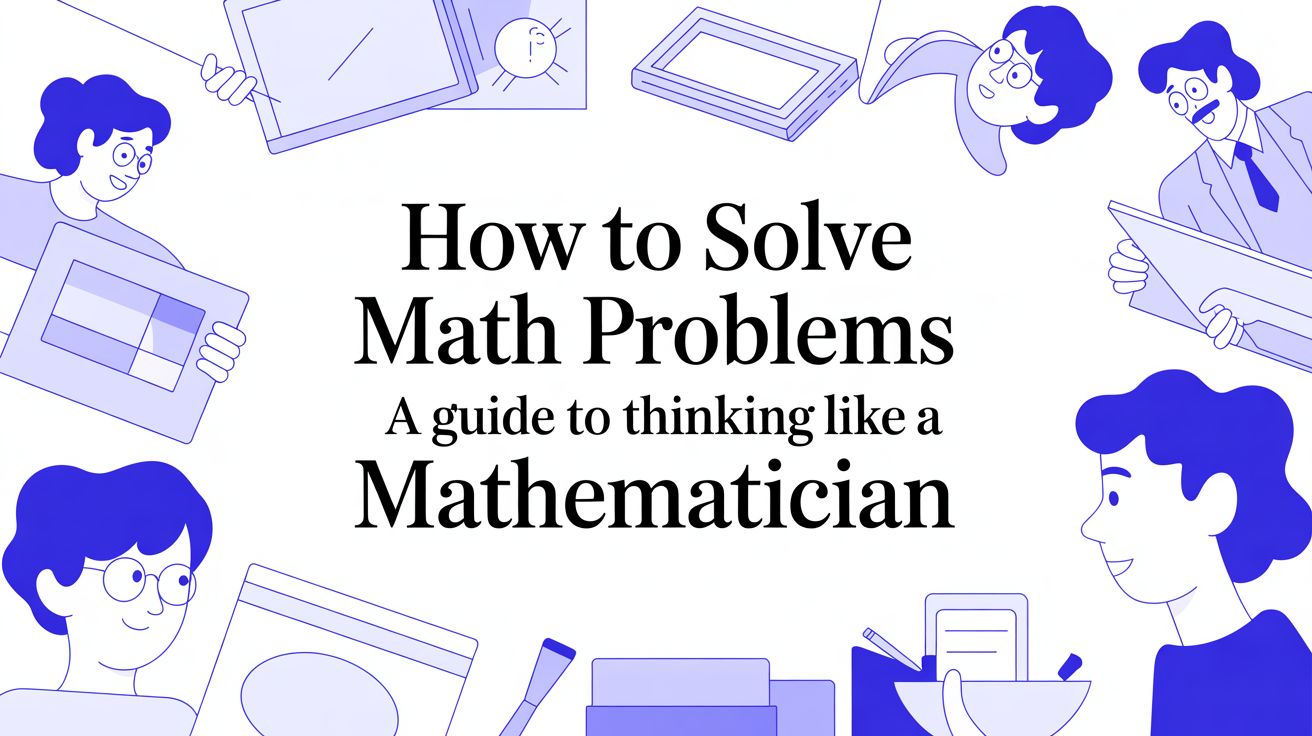 How to Solve Math Problems A Guide to Thinking Like a Mathematician