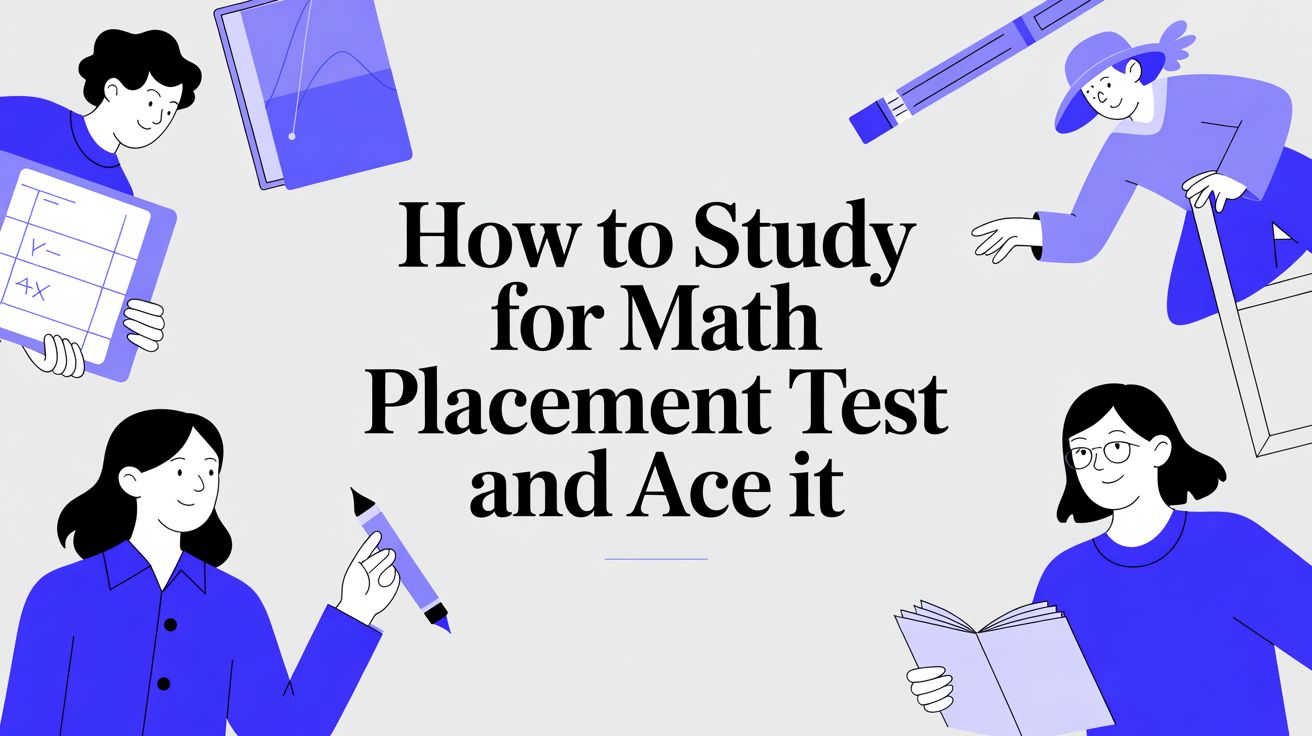 How to Study for Math Placement Test and Ace It