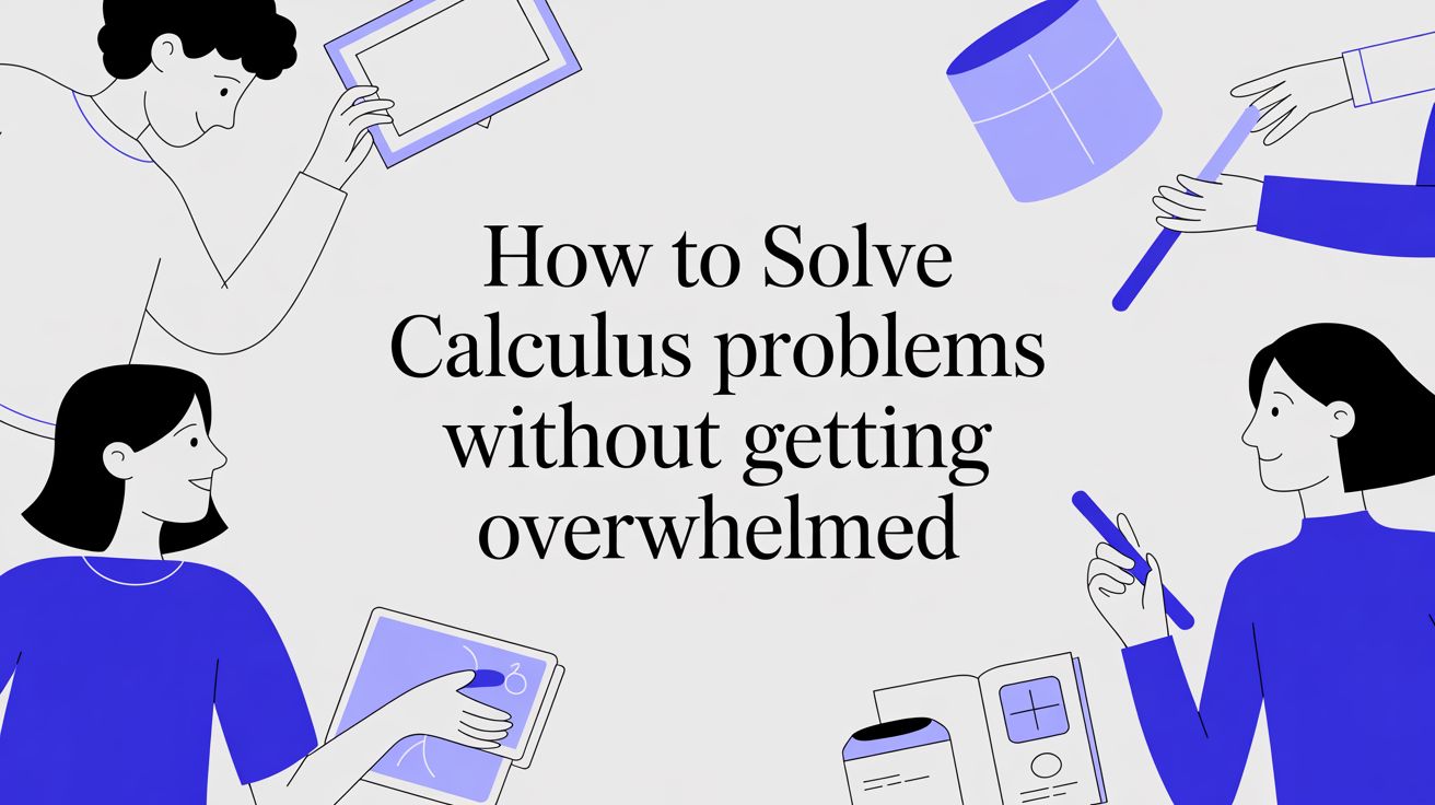 How to Solve Calculus Problems Without Getting Overwhelmed