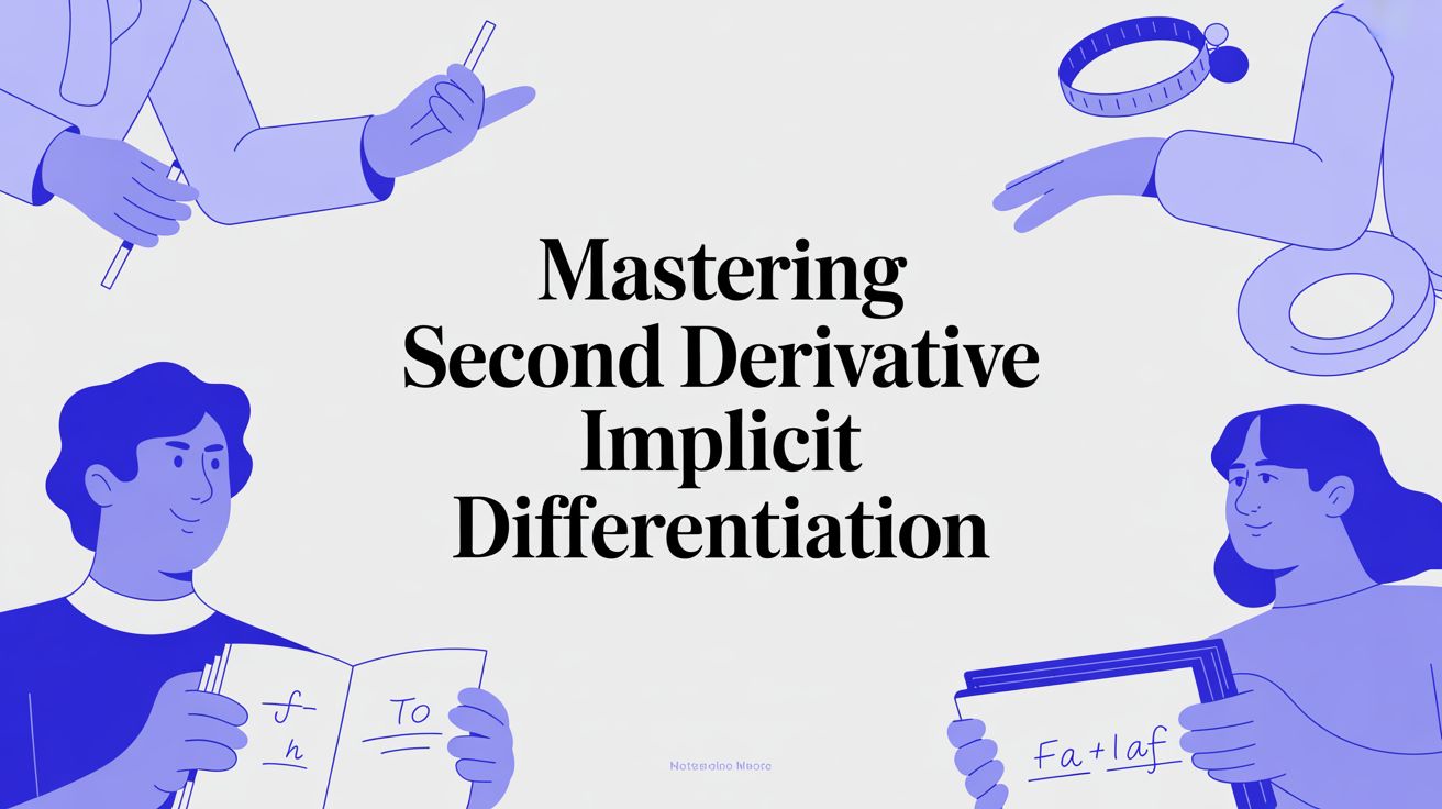 Mastering Second Derivative Implicit Differentiation