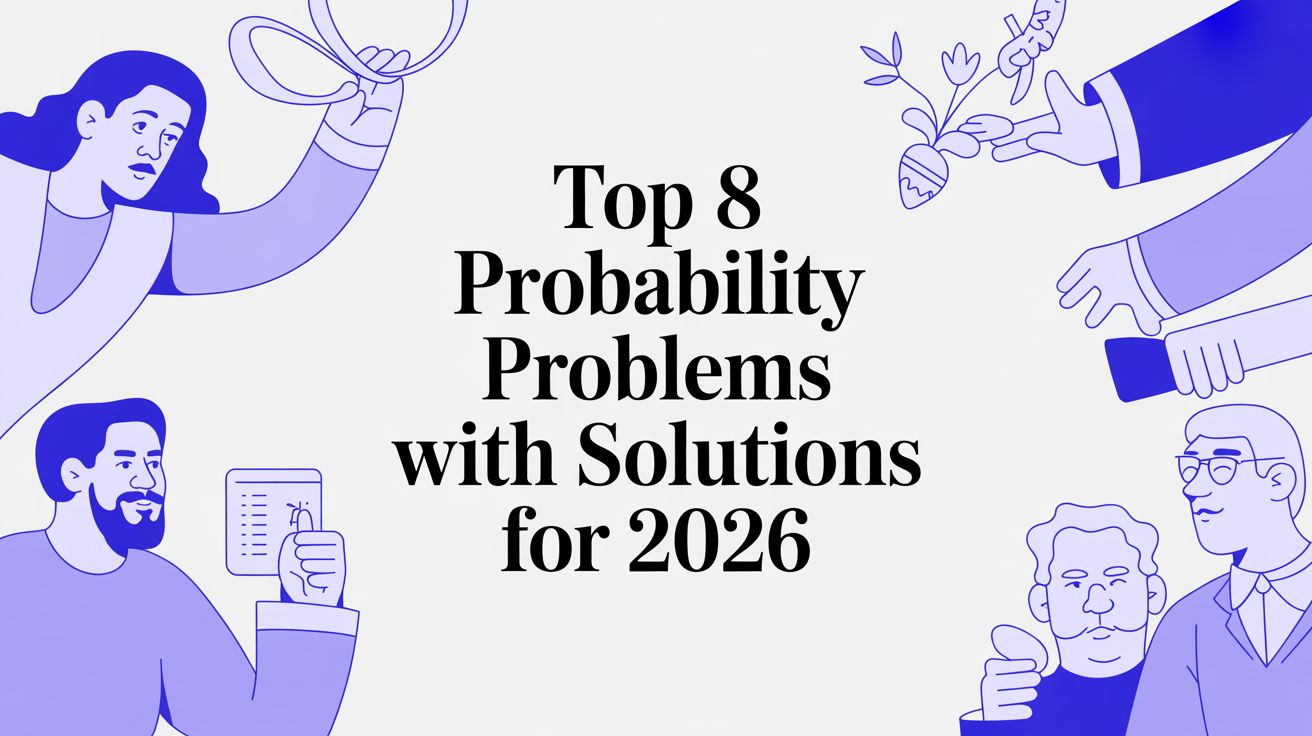 Top 8 Probability Problems with Solutions for 2026
