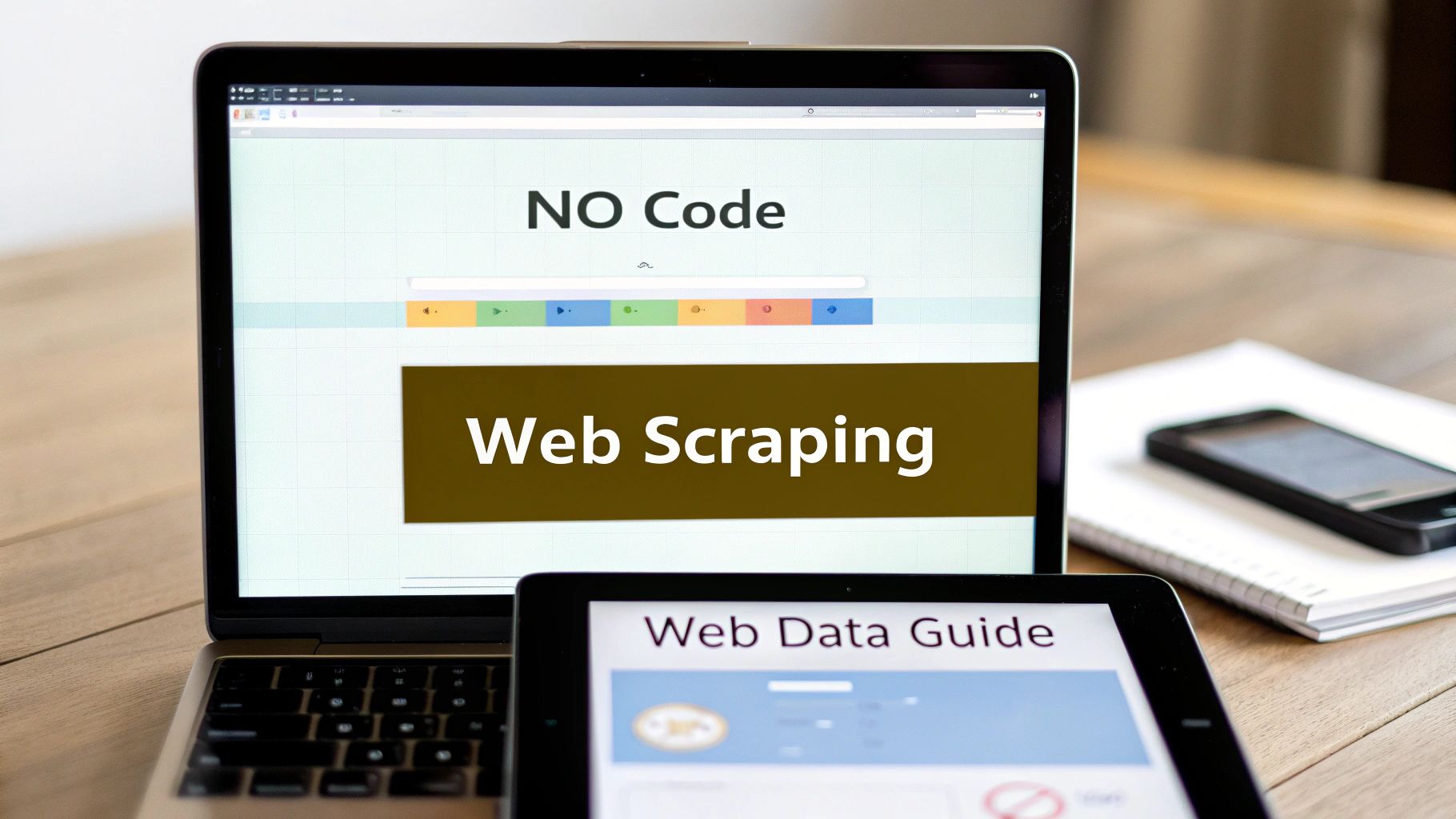 Featured image for A Guide to No Code Web Scraping