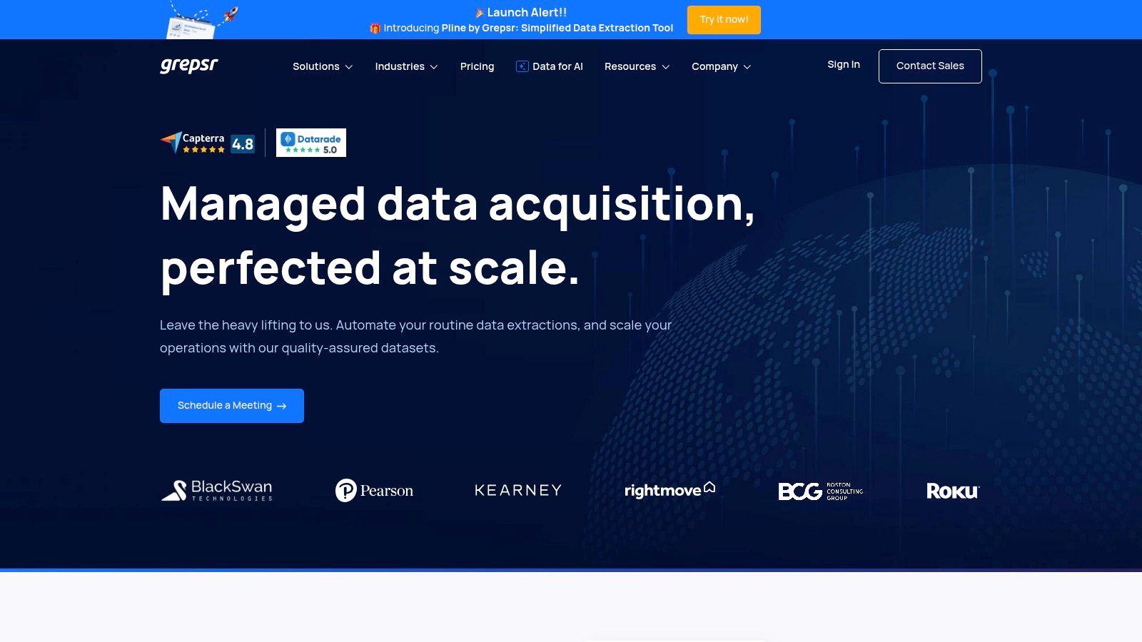Grepsr Browser Extension