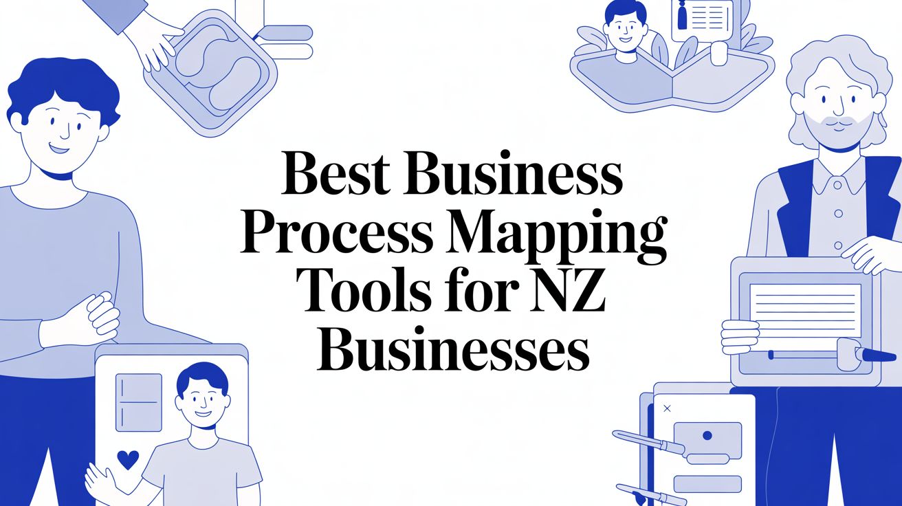 Best business process mapping tools for NZ businesses