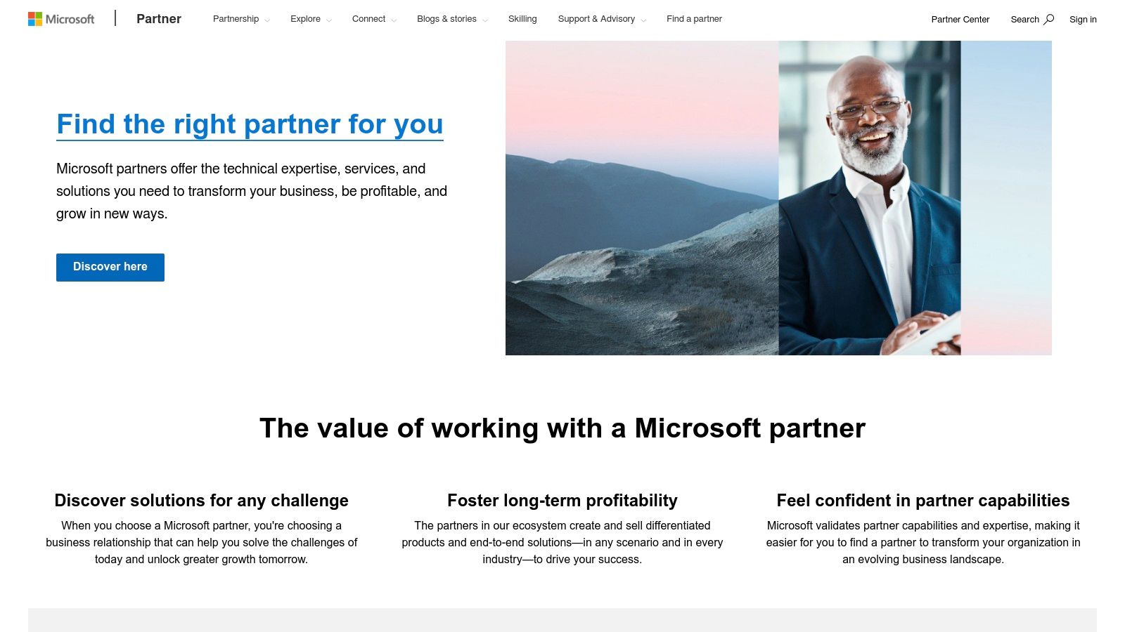 Microsoft – Find a Partner (Australia/NZ directory)