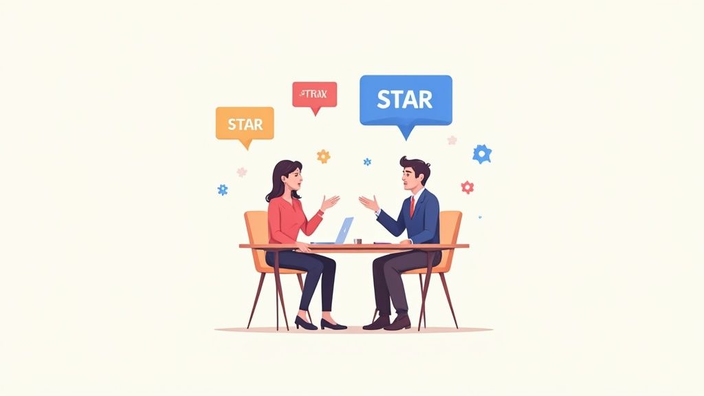 Behavioral Interview Skills Assessment Template