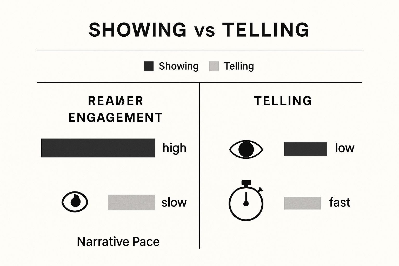 Infographic about how to improve storytelling skills