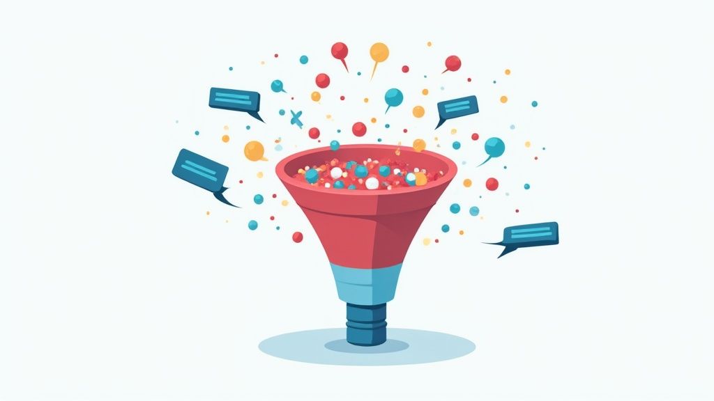 Infographic showing key data about Sales Lead Qualification and Nurturing Prompts