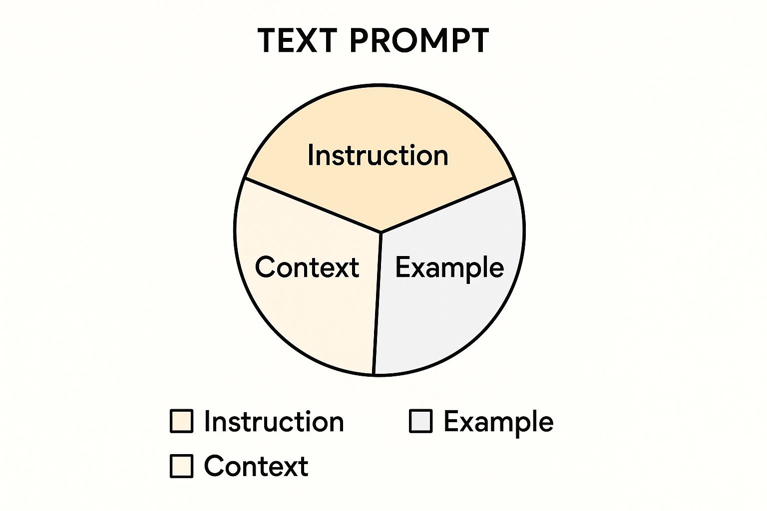 Infographic about how to write ai prompts