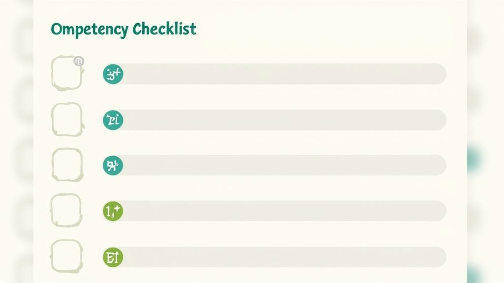Competency-Based Skills Assessment Template