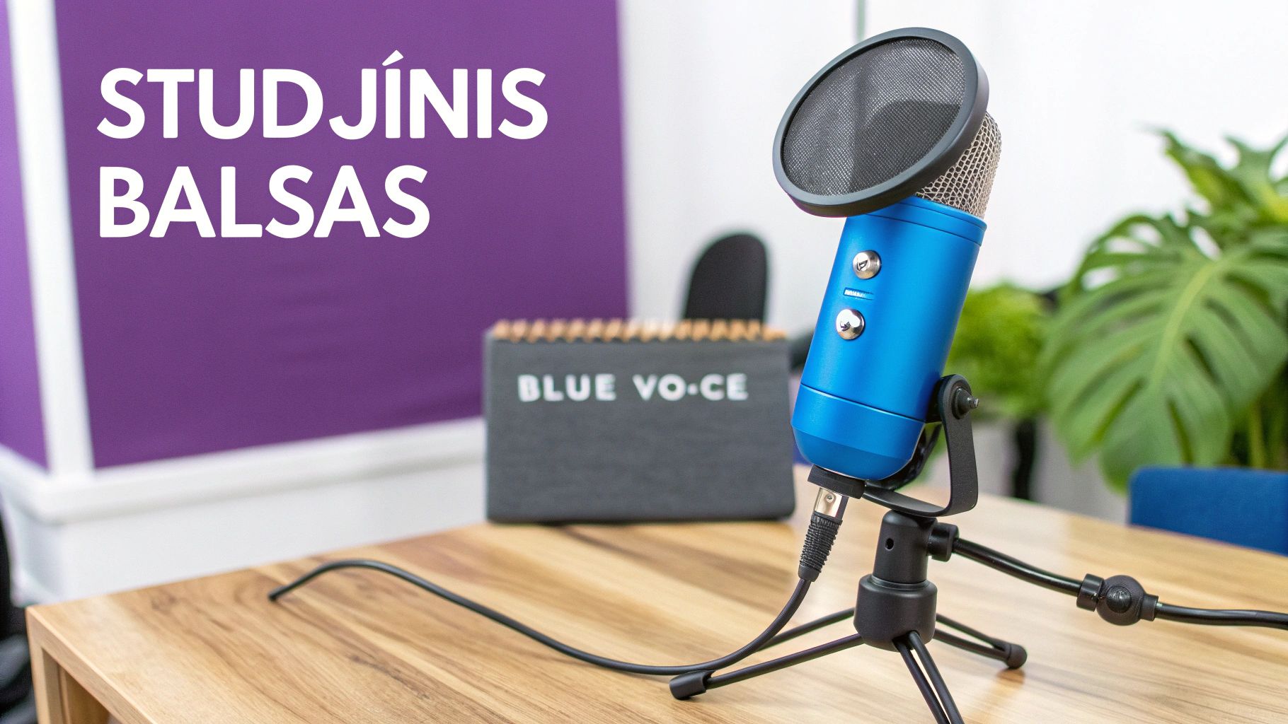 Logitech G Pro X ausinės su Blue VO!CE technologija