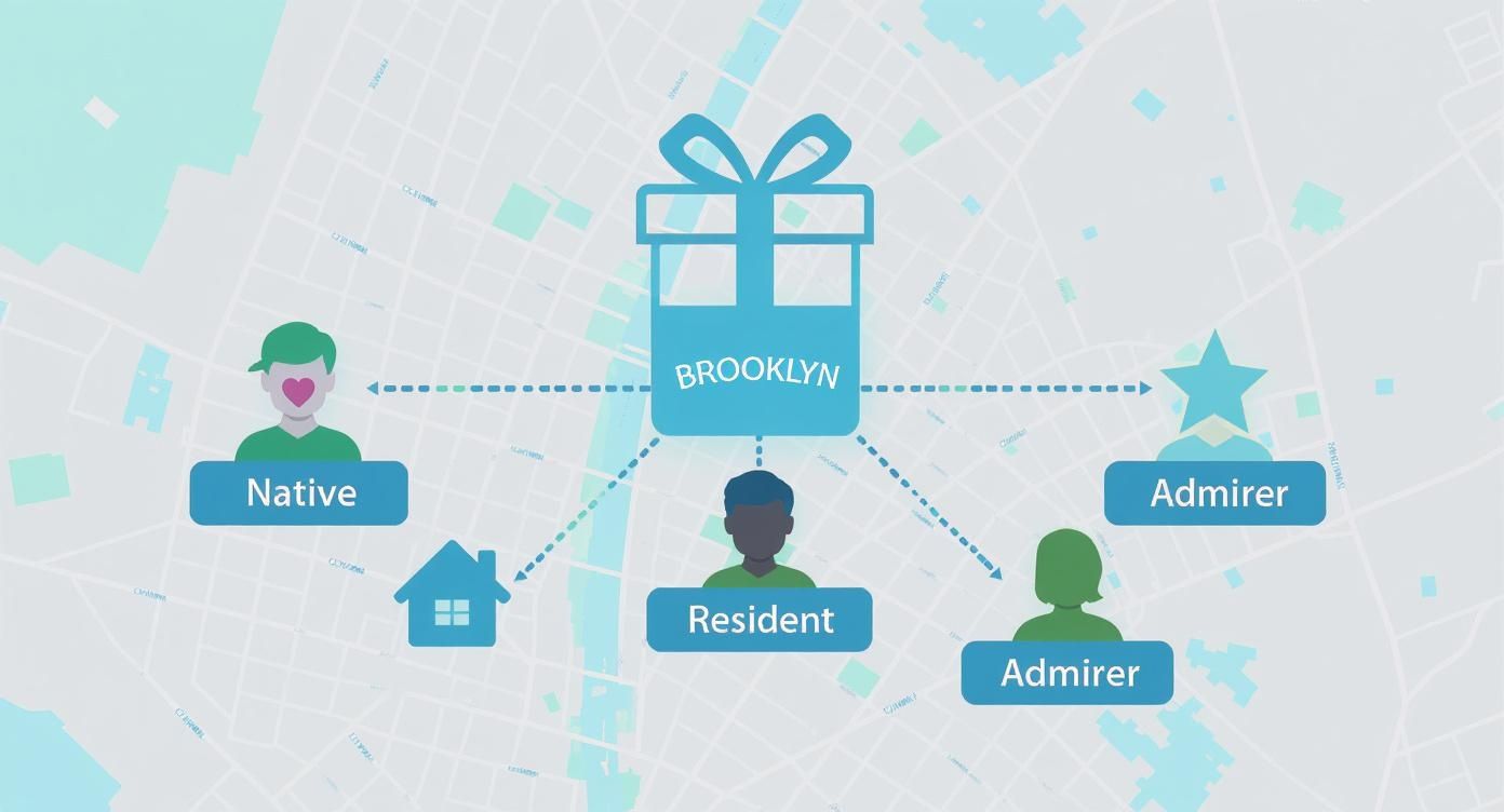 Infographic about new york city gift ideas