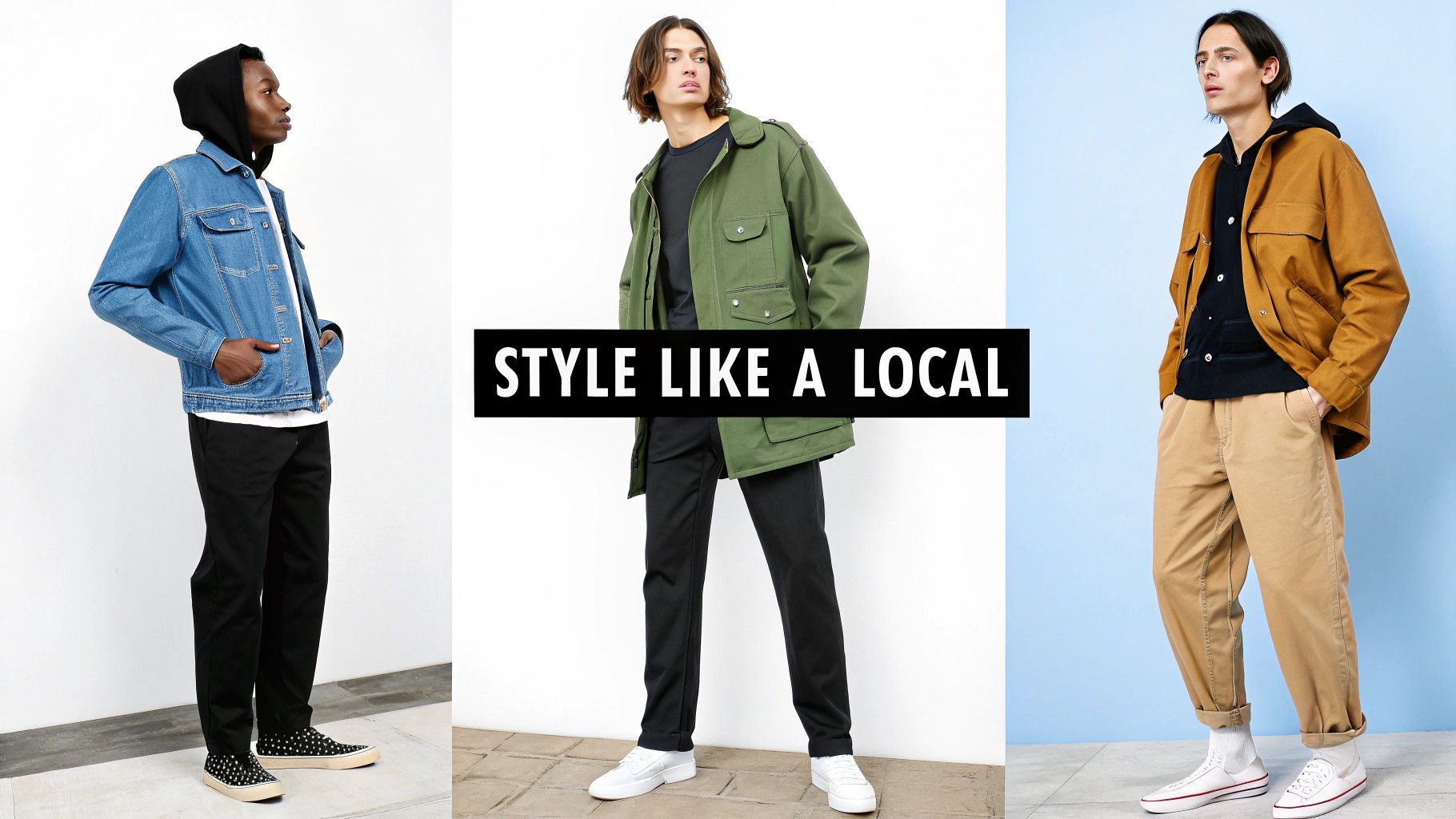 A person in a stylish urban setting wearing a raglan sleeve t-shirt, embodying the authentic Brooklyn look.