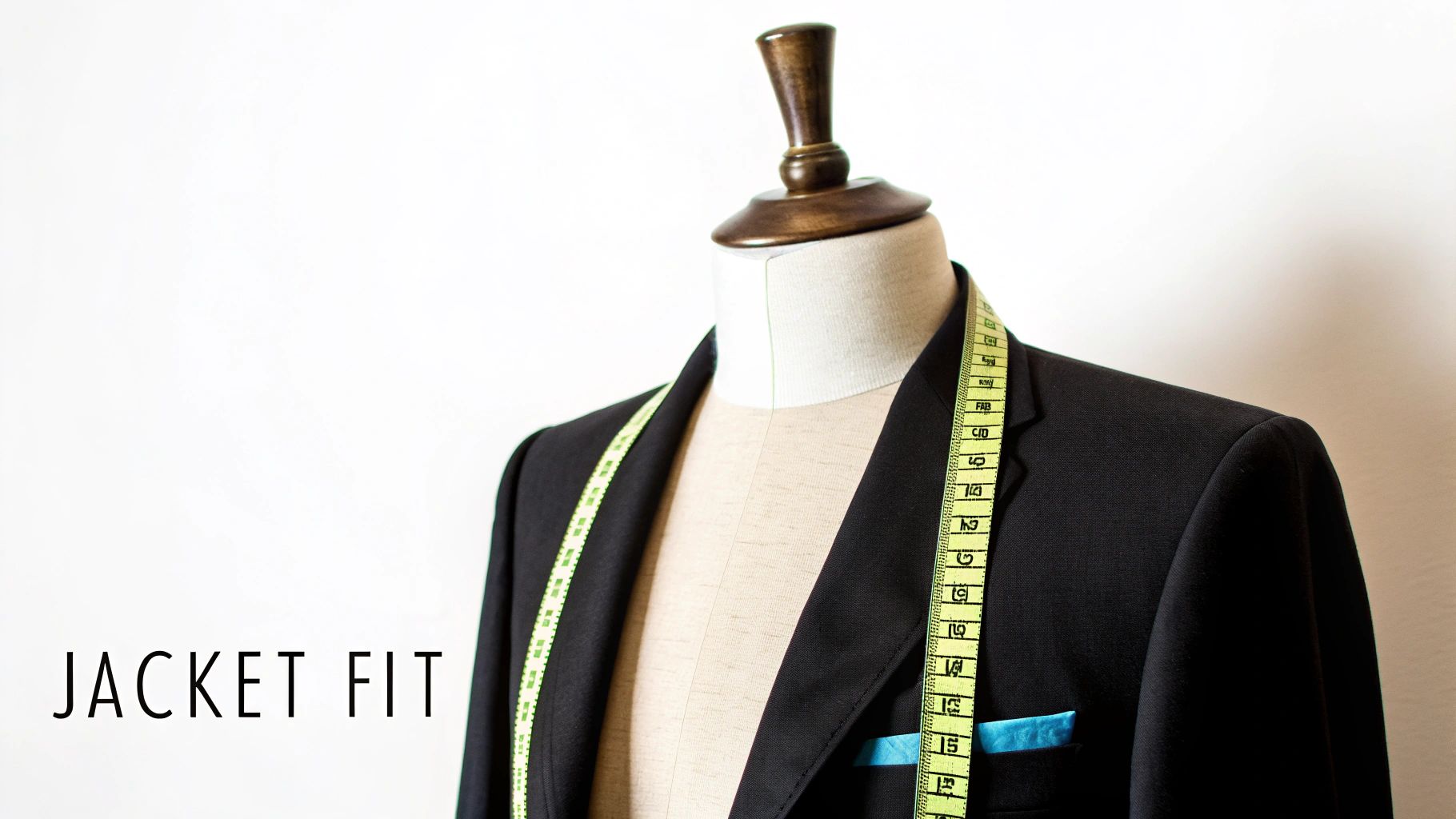 A well-dressed man in a perfectly fitted suit jacket.