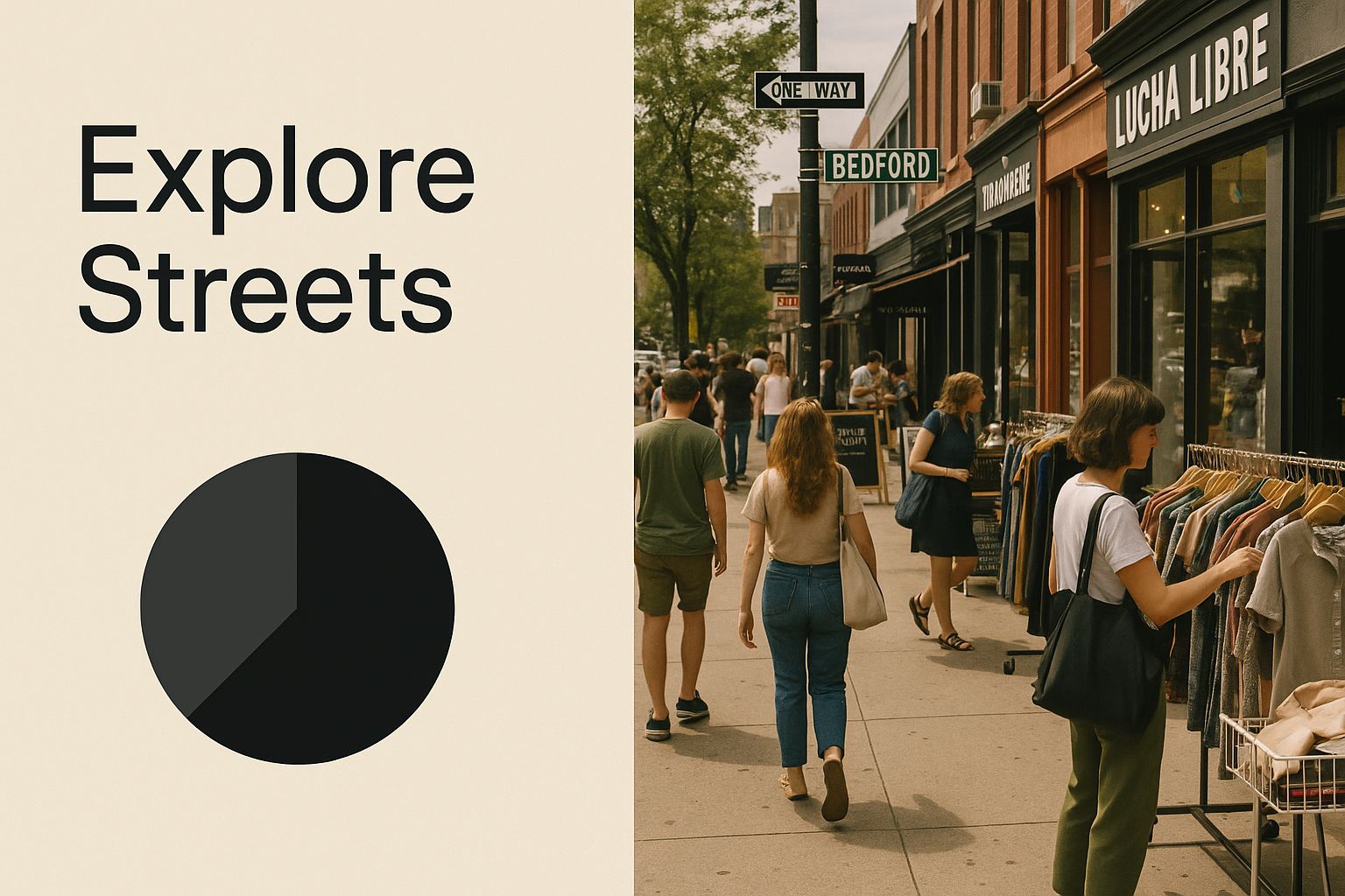 Infographic about stores williamsburg brooklyn