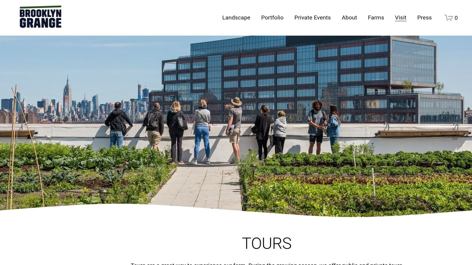 Brooklyn Grange (Brooklyn Navy Yard rooftop farm tours)