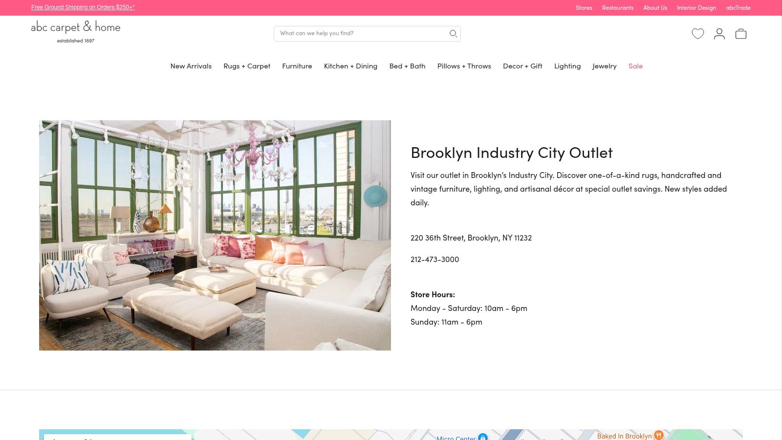 ABC Carpet & Home – Brooklyn Industry City Outlet
