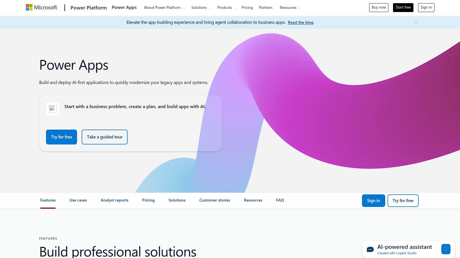 Microsoft Power Apps