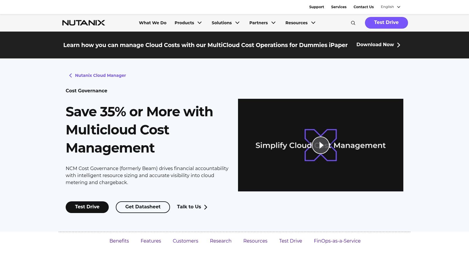 Nutanix Beam