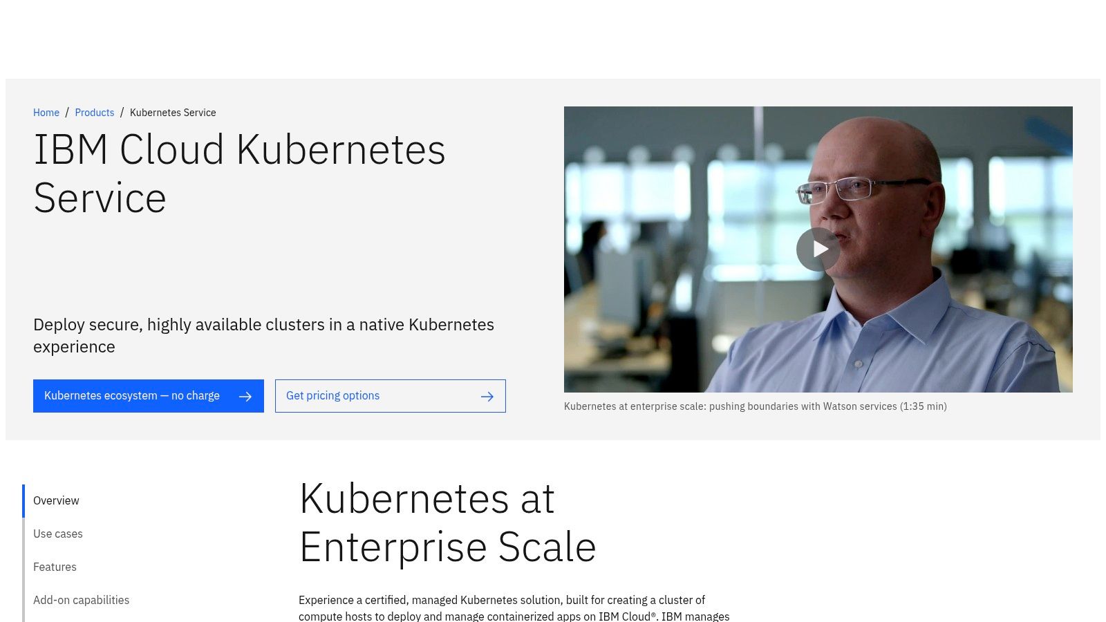 IBM Cloud Kubernetes Service (IKS)
