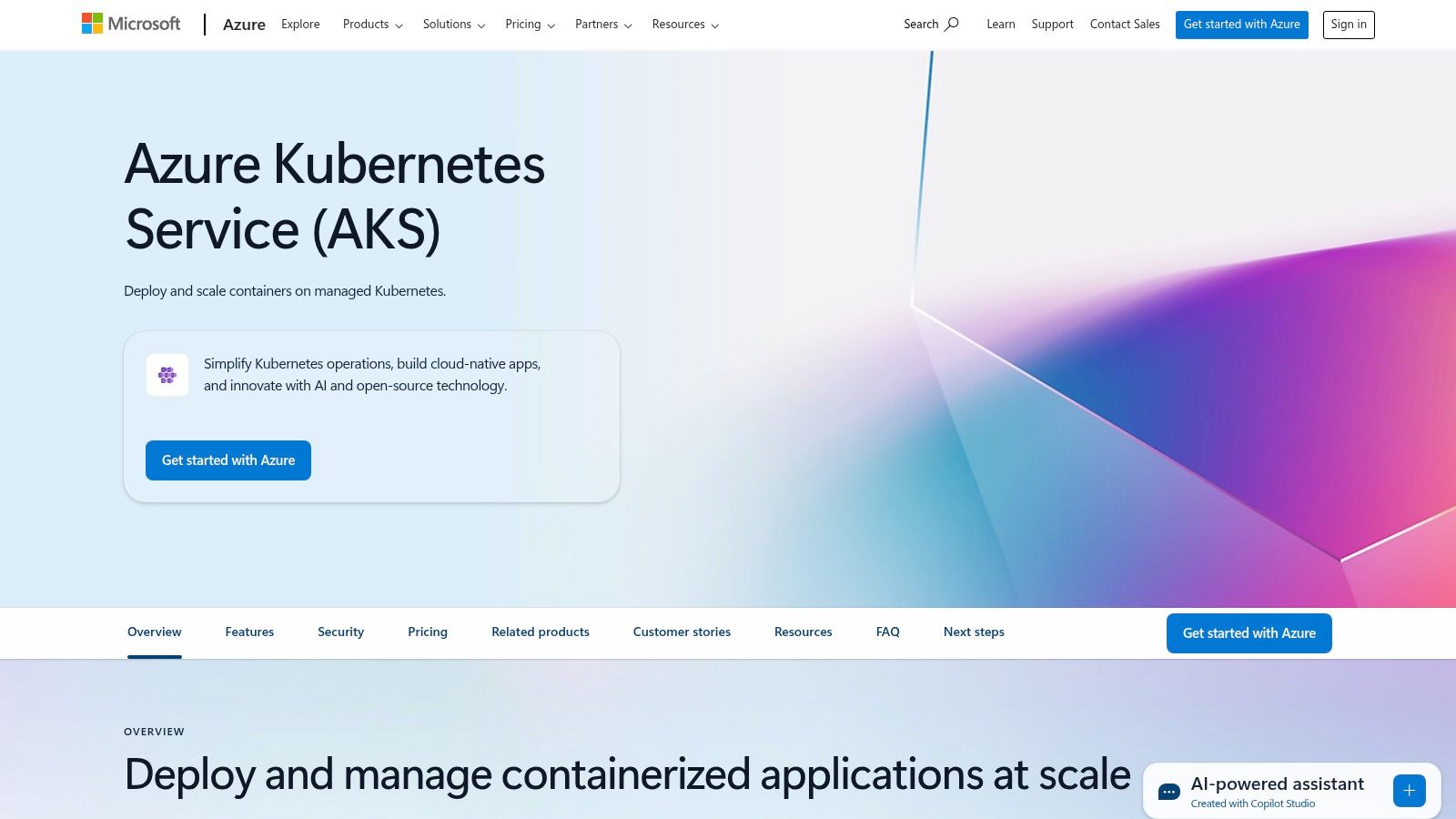 Azure Kubernetes Service (AKS)