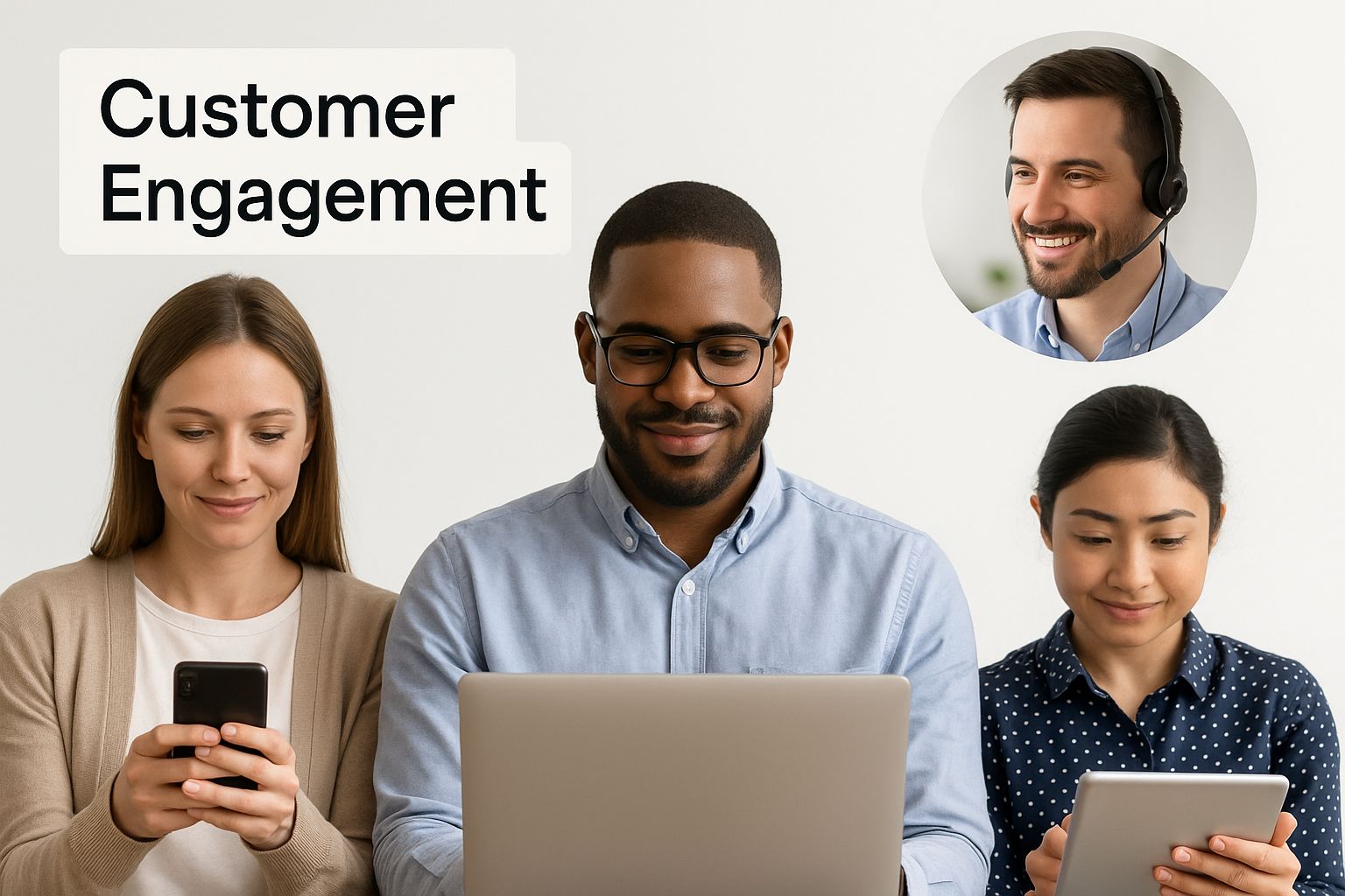 Infographic about customer communication management software