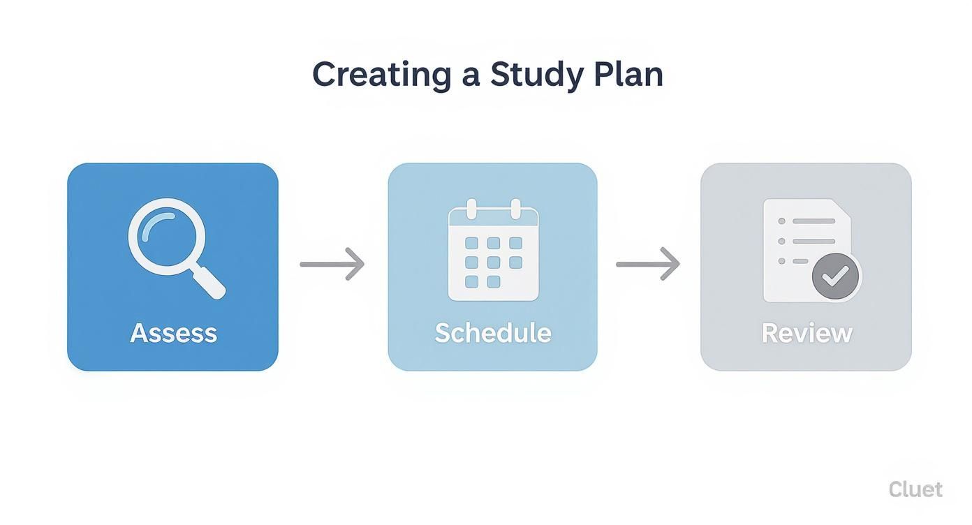Infographic about how to study for usmle 1