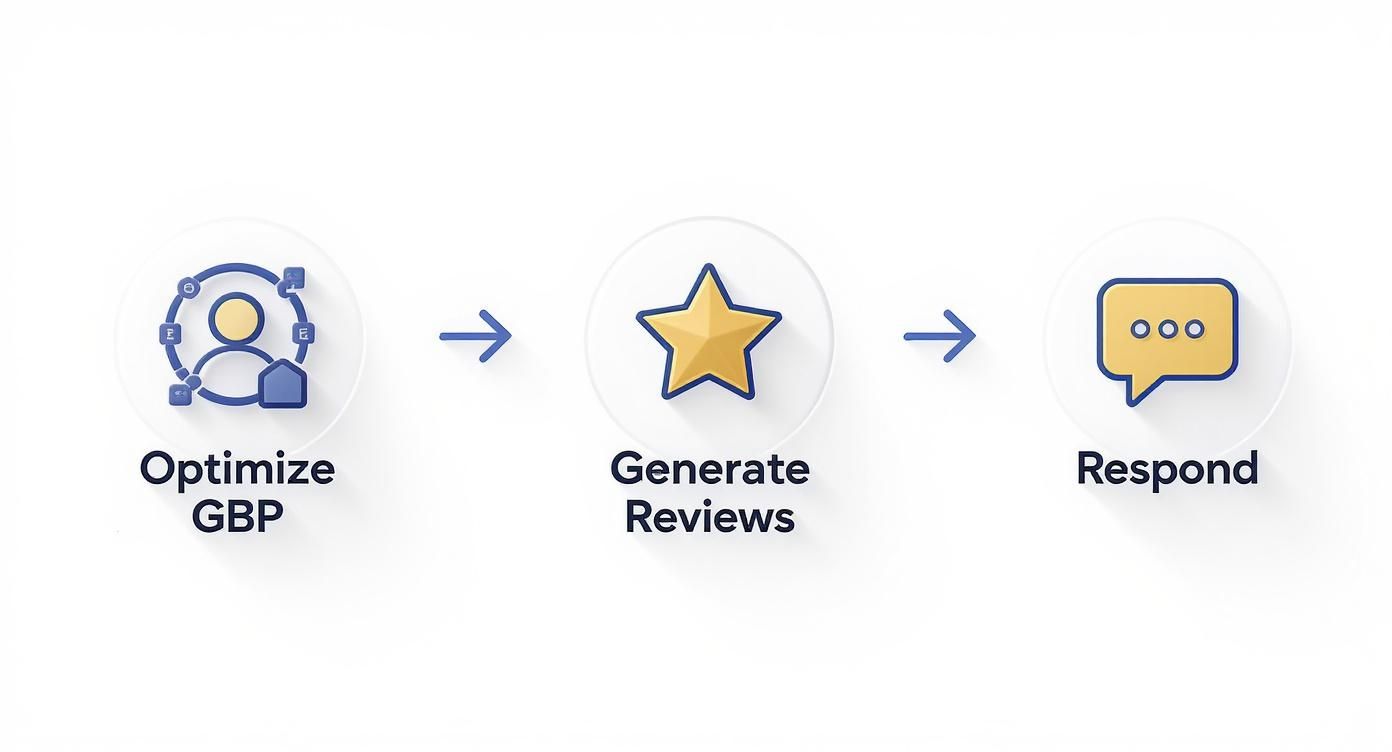 Infographic about online reputation management for small businesses