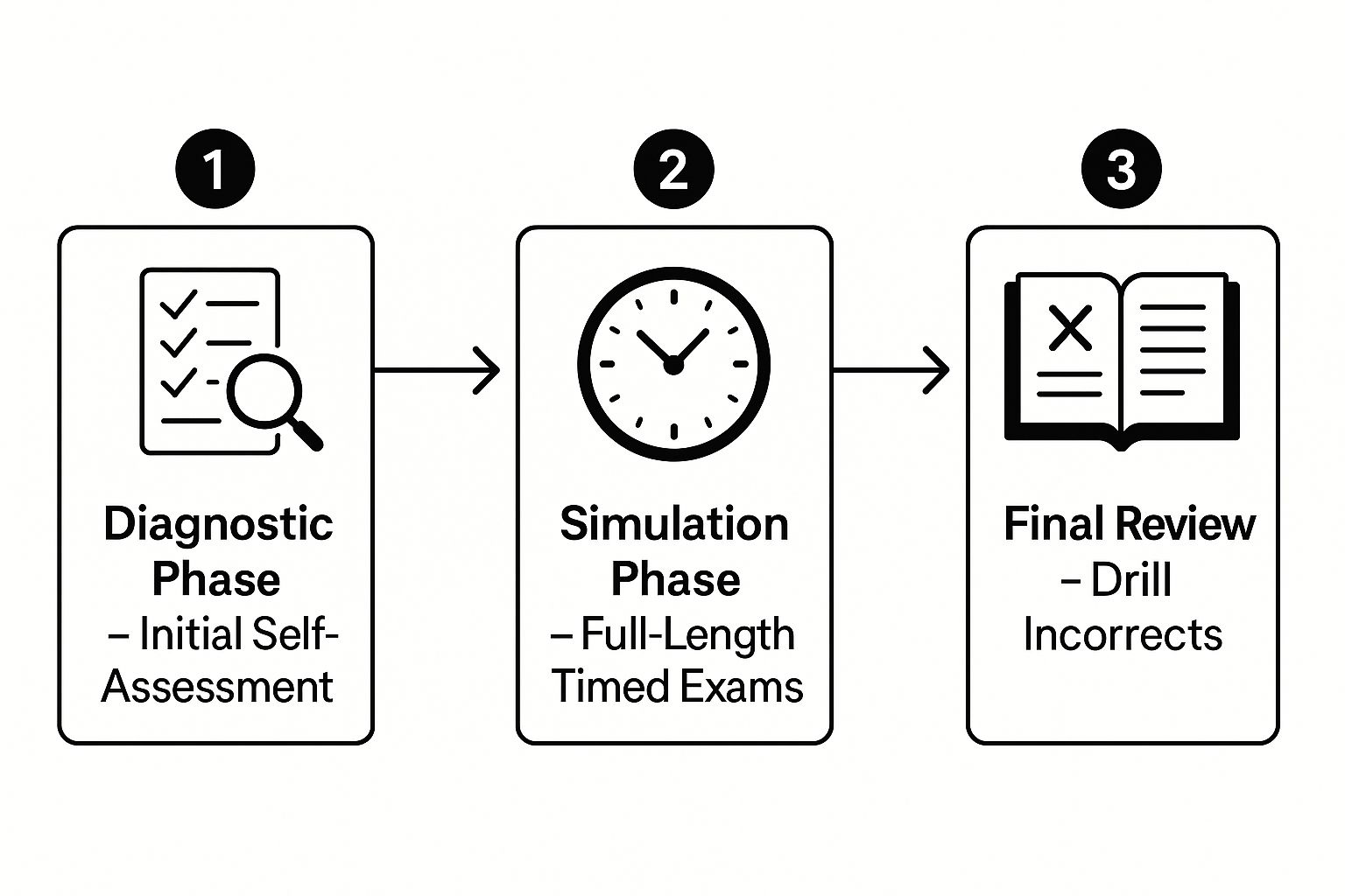 Infographic about usmle step 3 practice tests