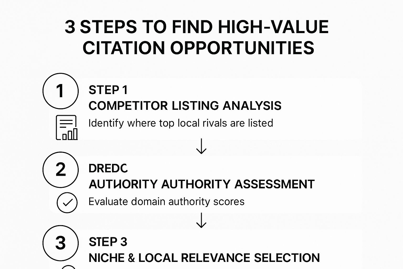 Infographic about citation building seo