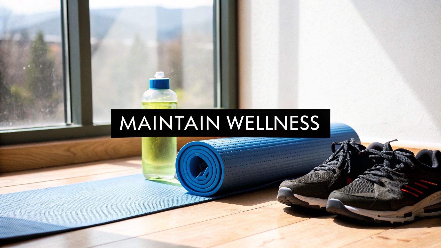 How do you handle stress and maintain wellness?