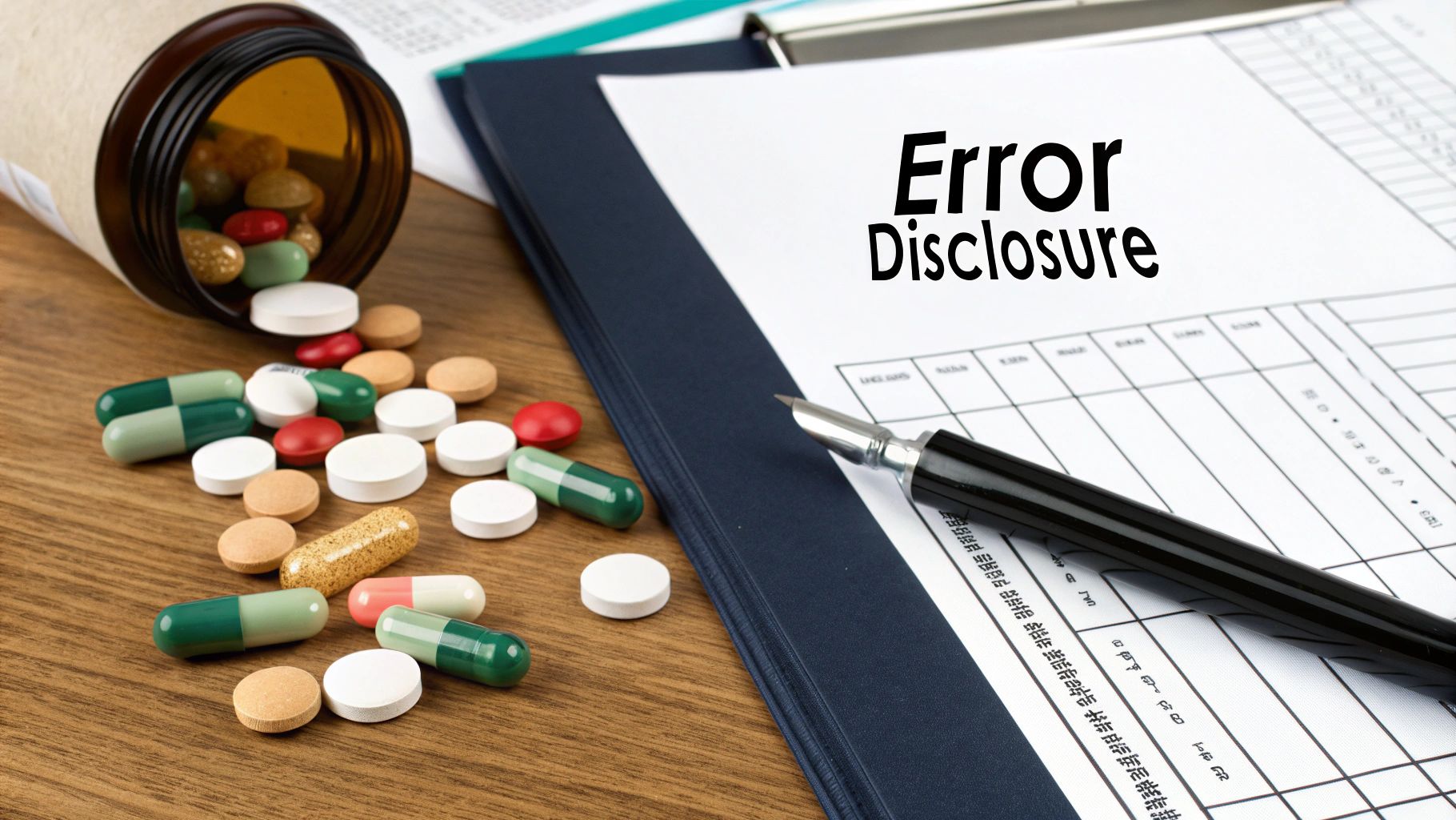 The Medication Error Disclosure