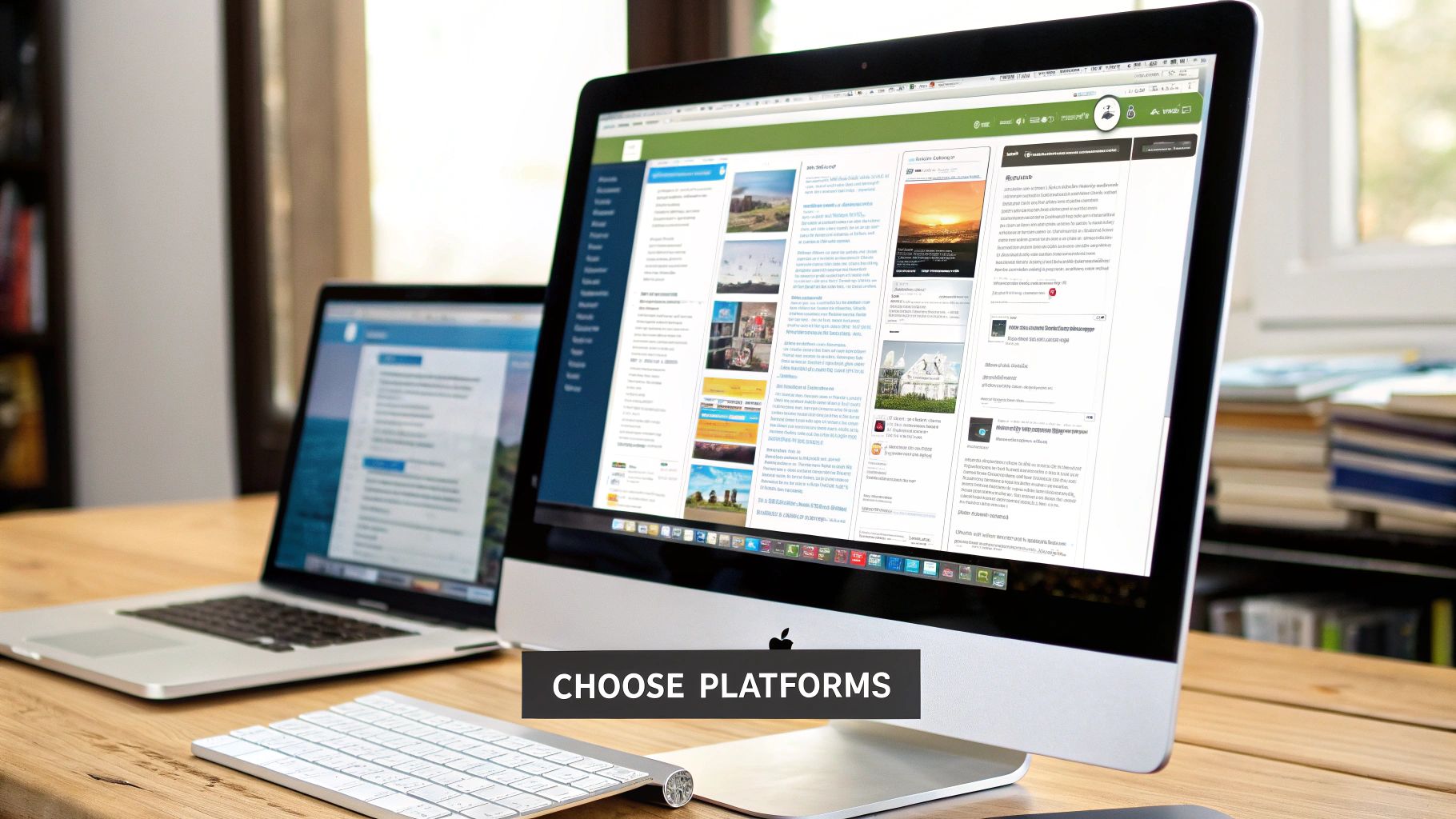 A magnifying glass hovering over a map with various business location pins, symbolizing the search for high-quality citation sources.