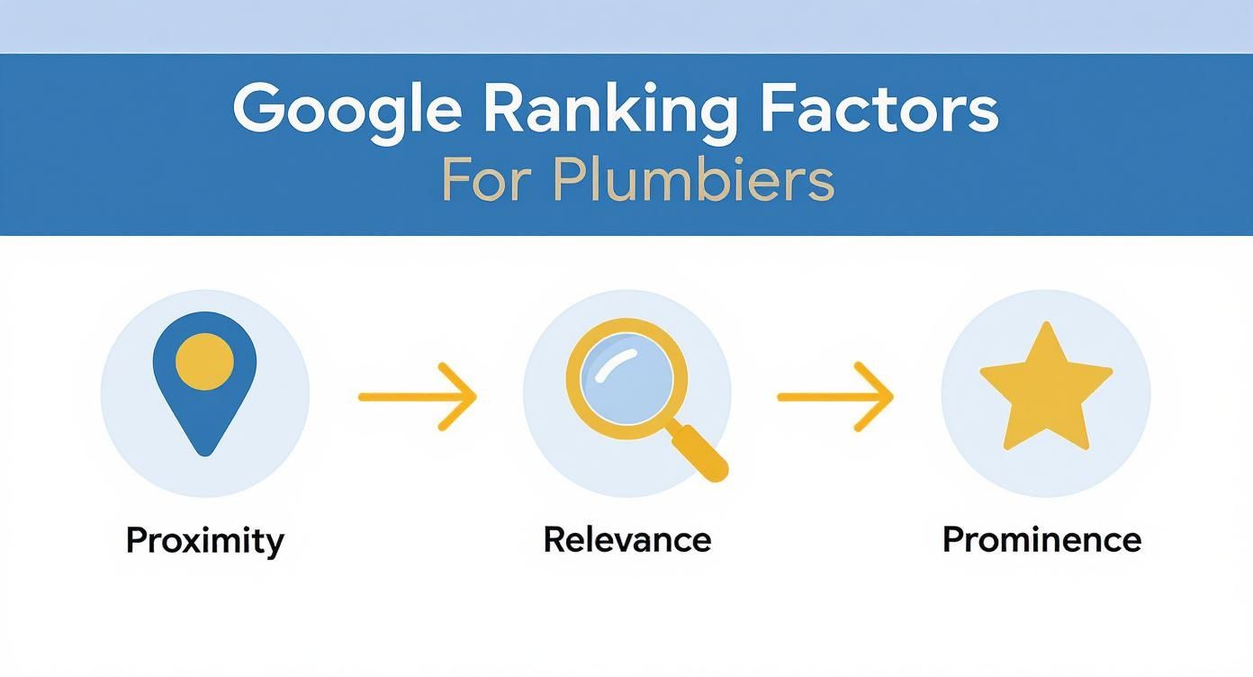 Infographic about local seo for plumber