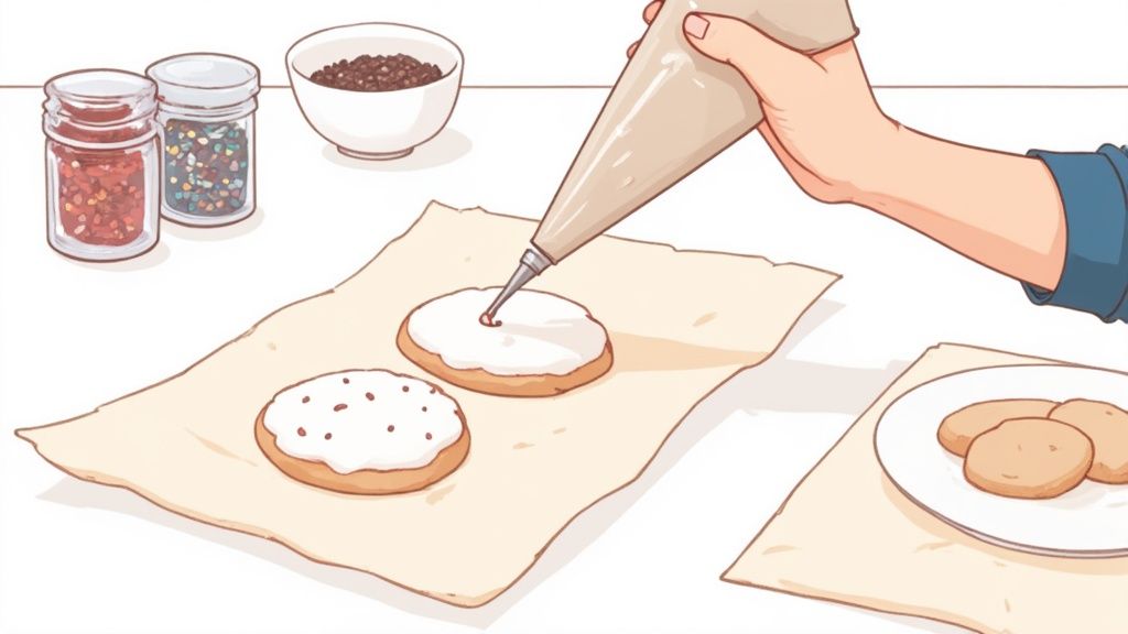 Cookie Decorating & Baking Station