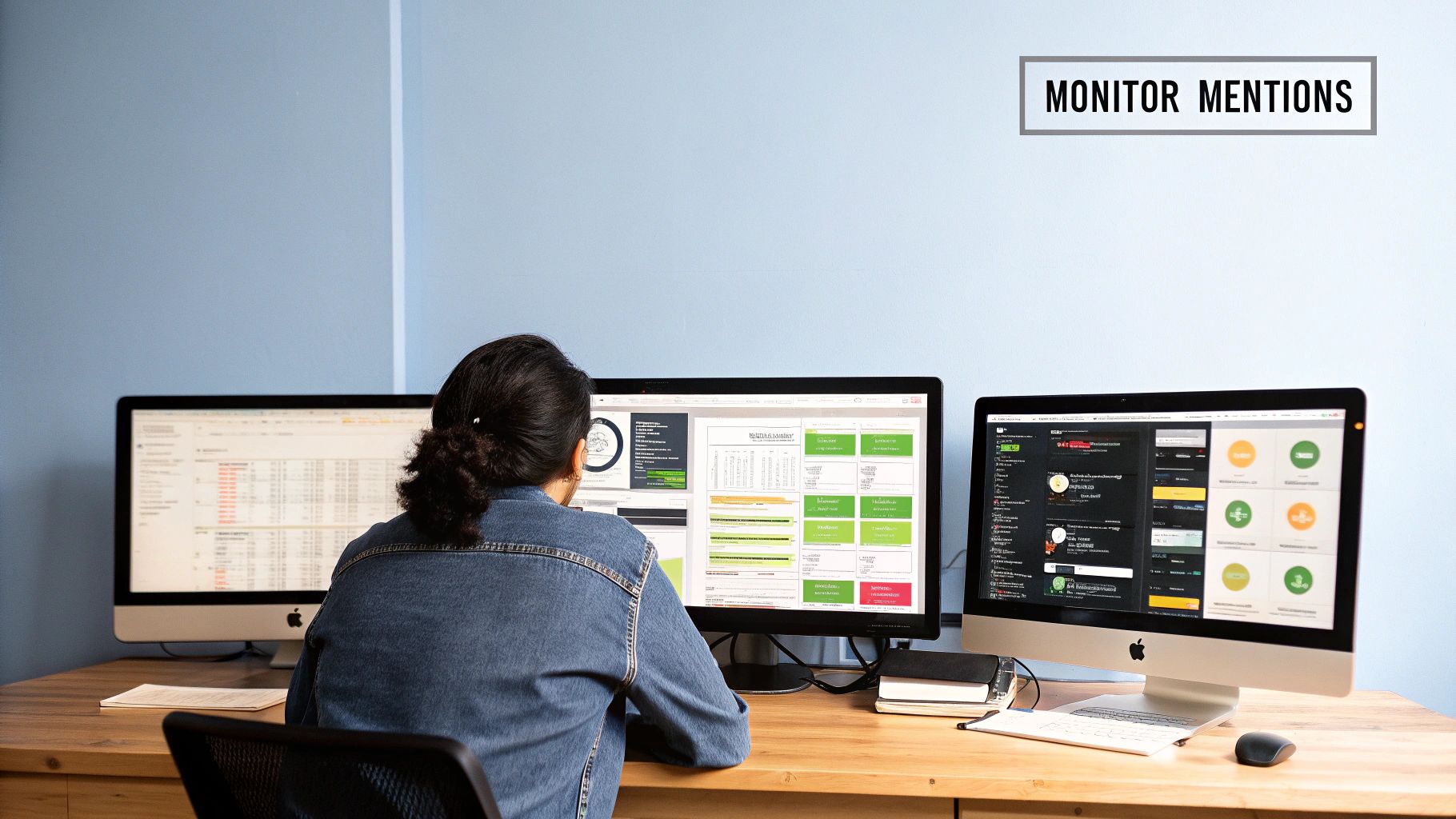 An illustration of a five-star review being highlighted on a smartphone screen, symbolizing positive online reputation.