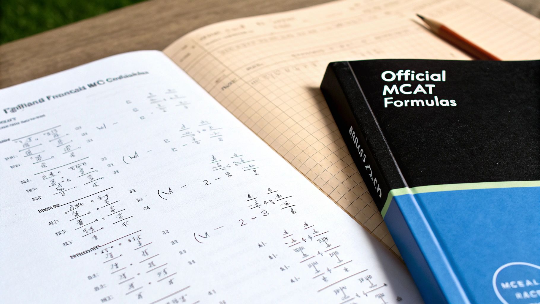 AAMC Official MCAT Formula Reference