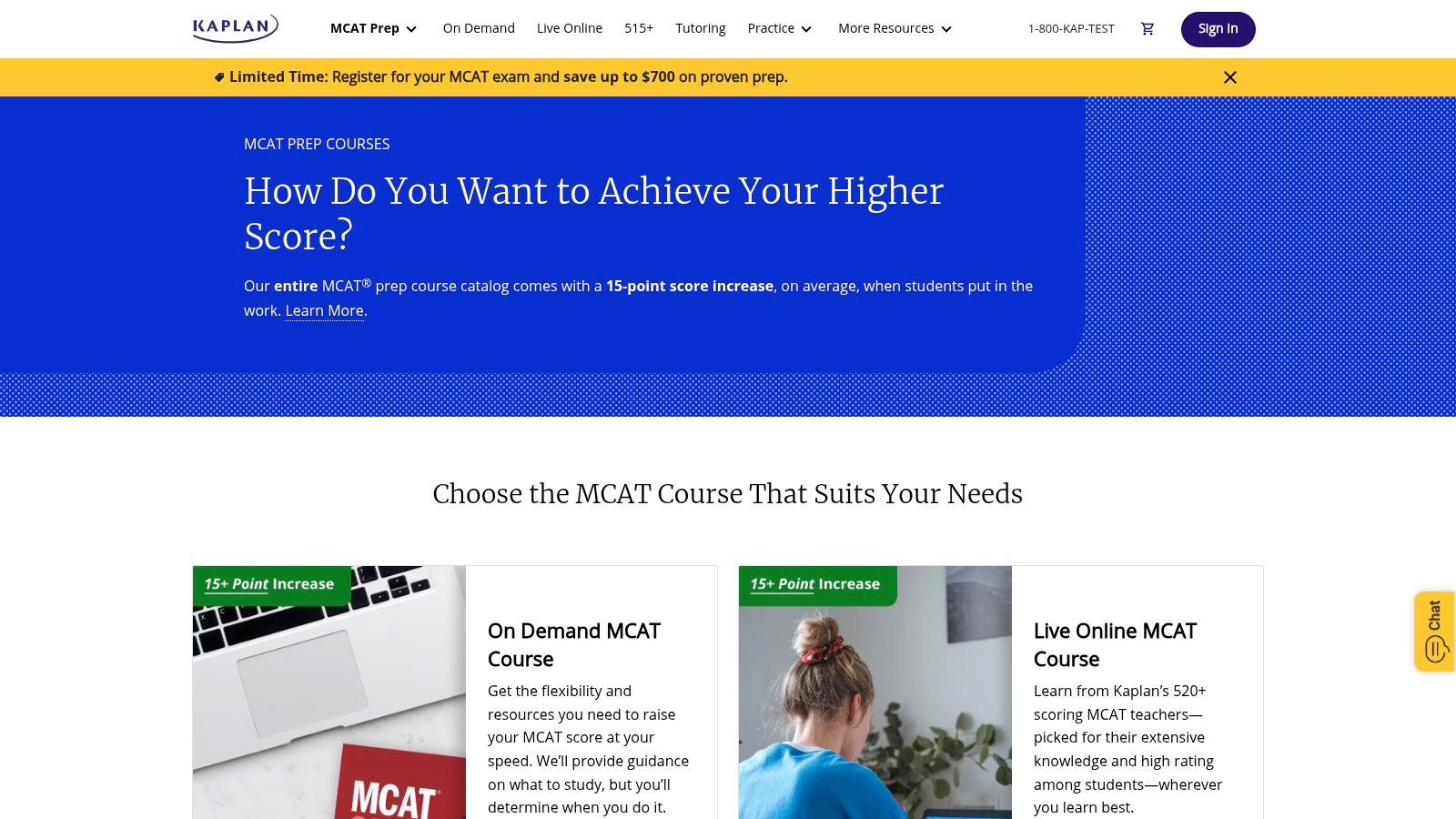 Kaplan MCAT