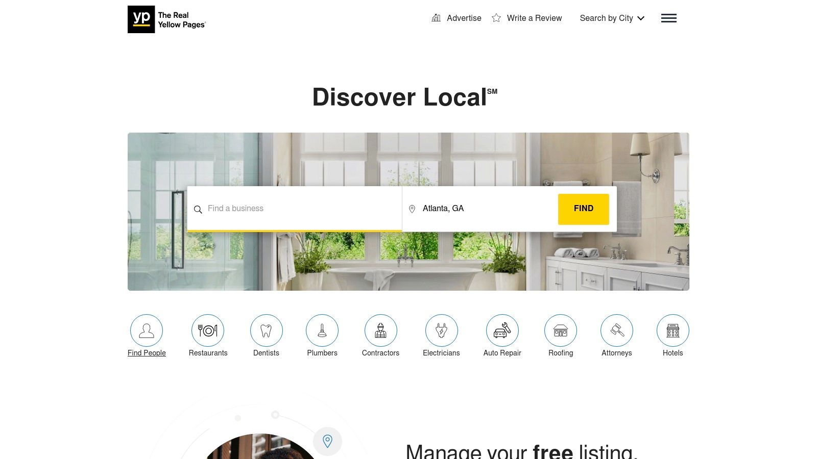 Yellowpages (YP) — The Real Yellow Pages