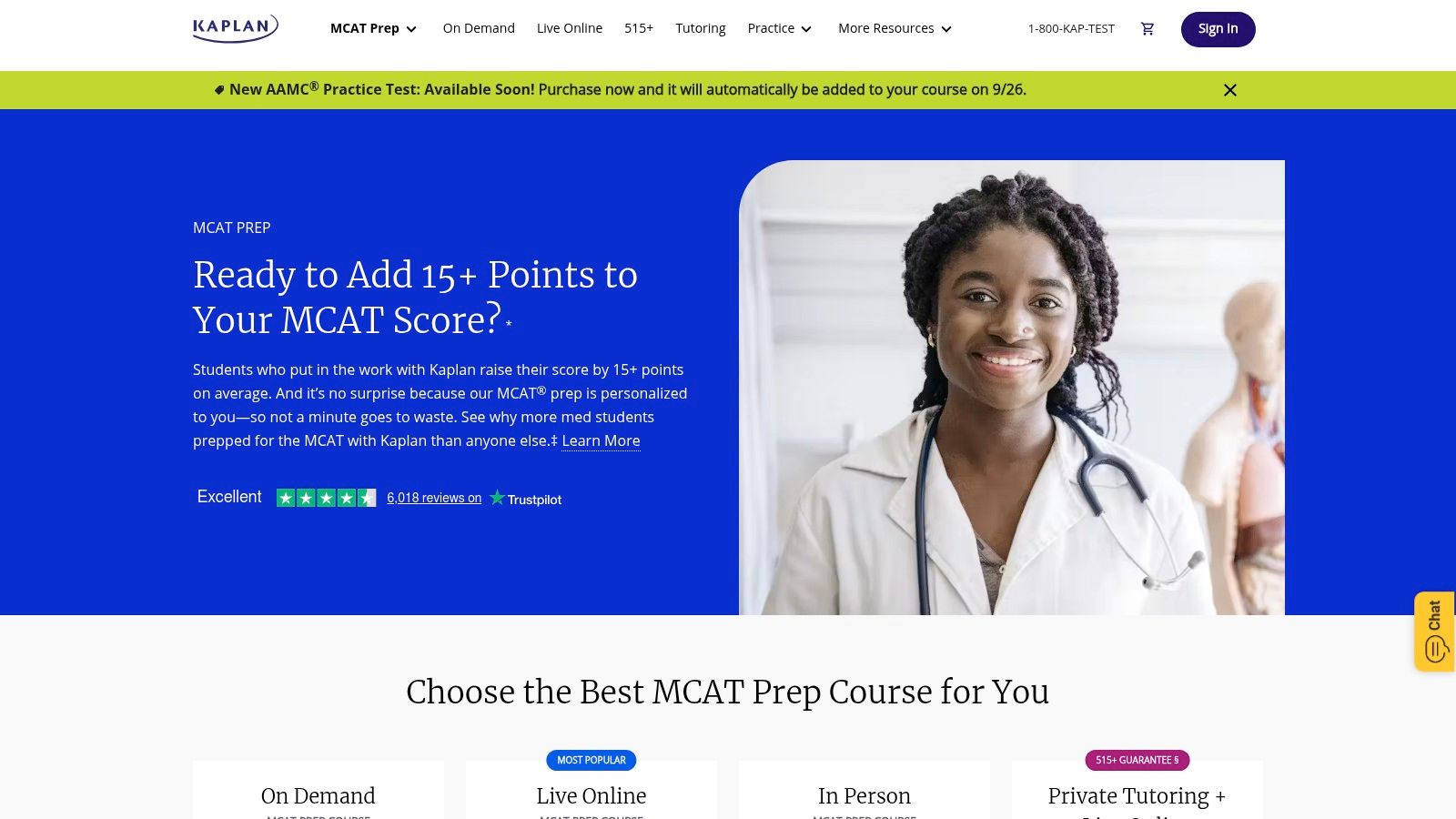 Kaplan MCAT