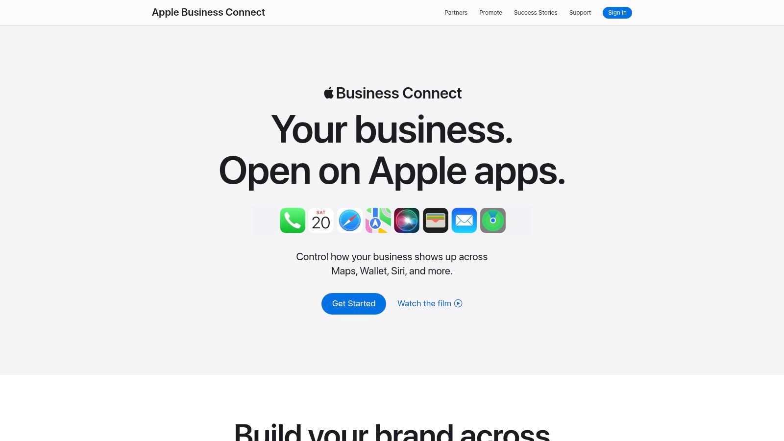 Apple Business Connect