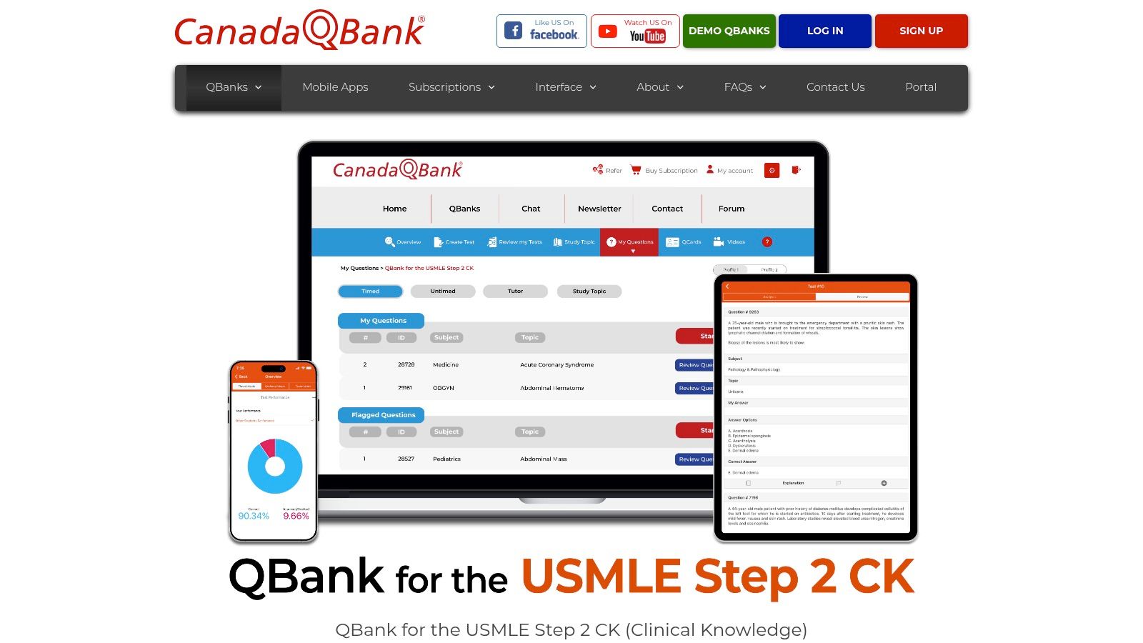 CanadaQBank — Step 2 CK Qbank