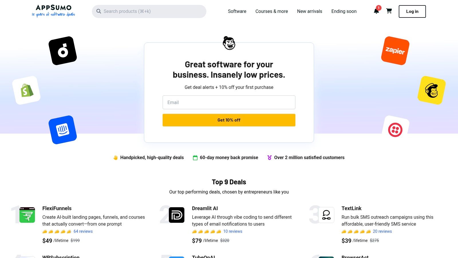 AppSumo — SMB Software Deals Marketplace