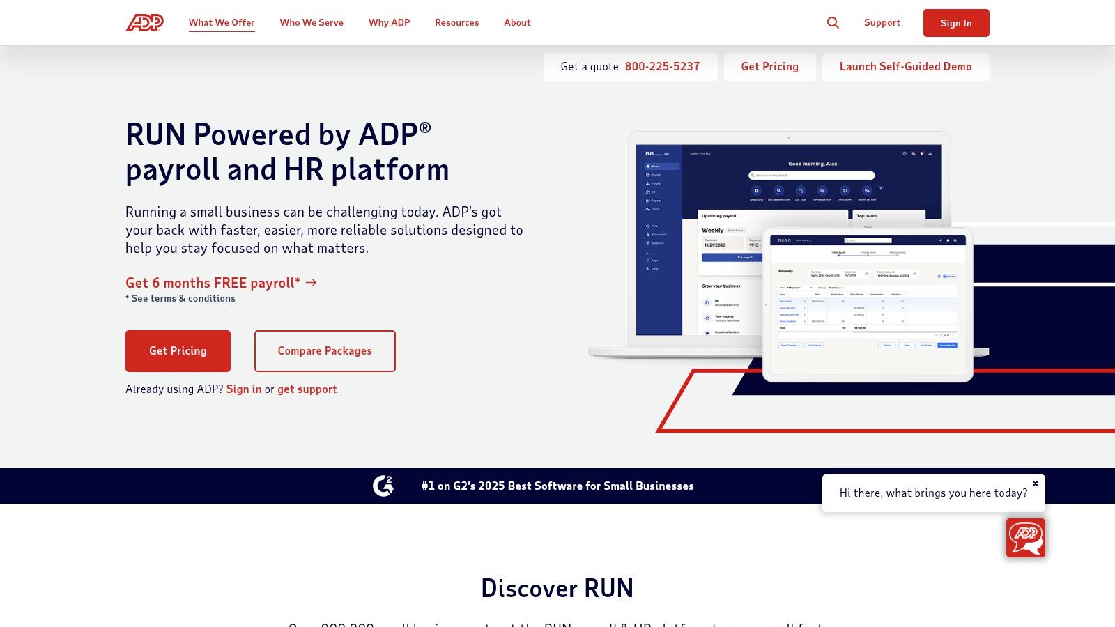 ADP — RUN Powered by ADP