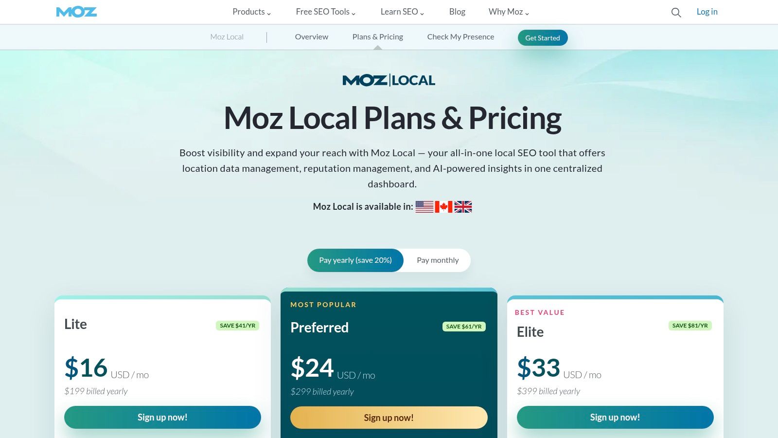 Moz Local