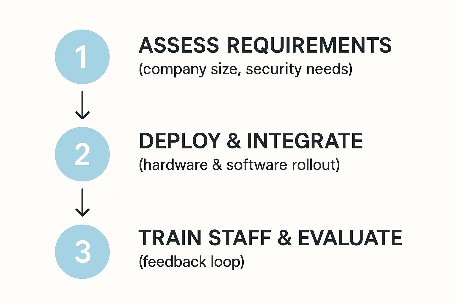Infographic about visitor management system