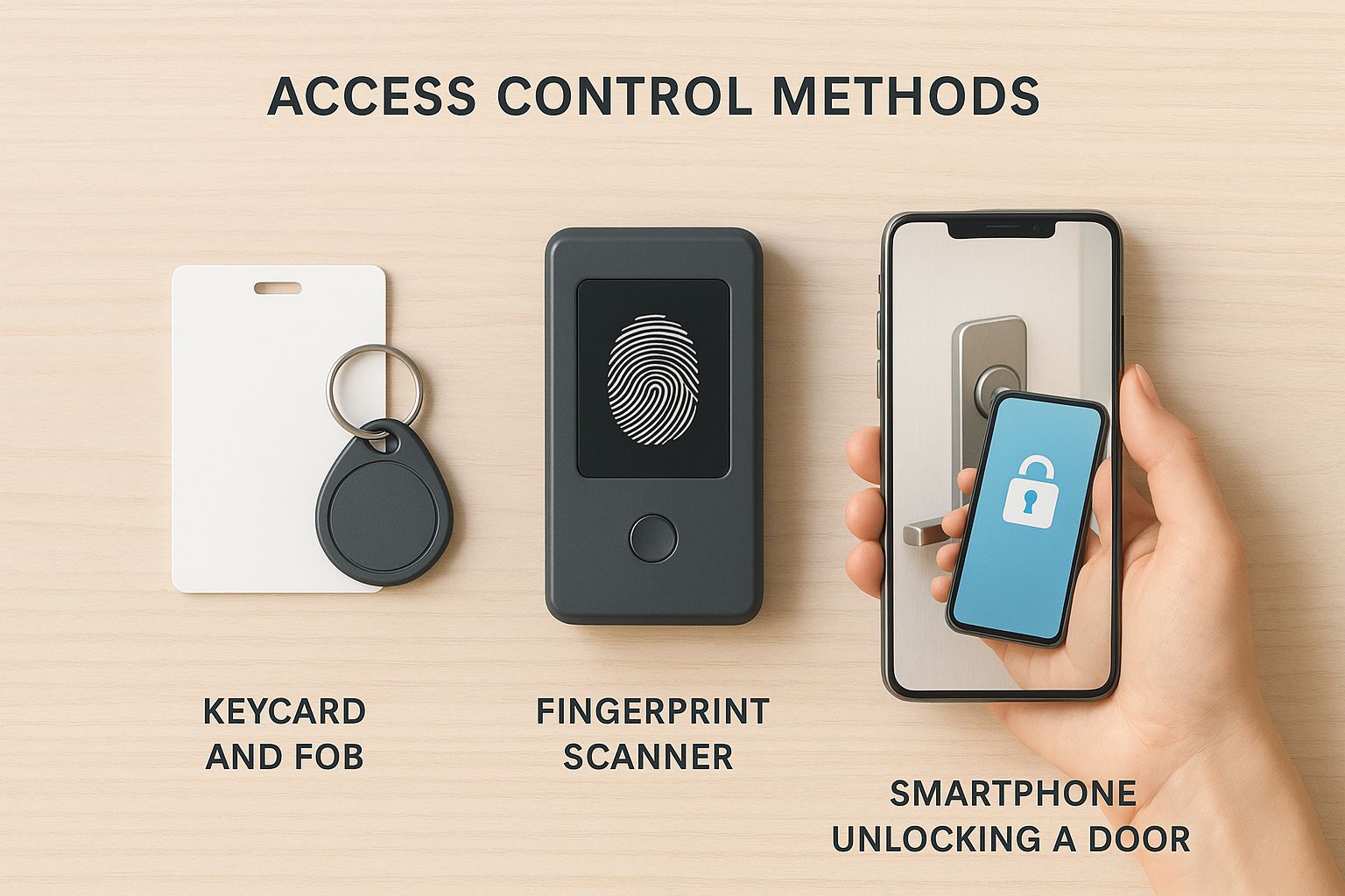 Infographic about physical access control