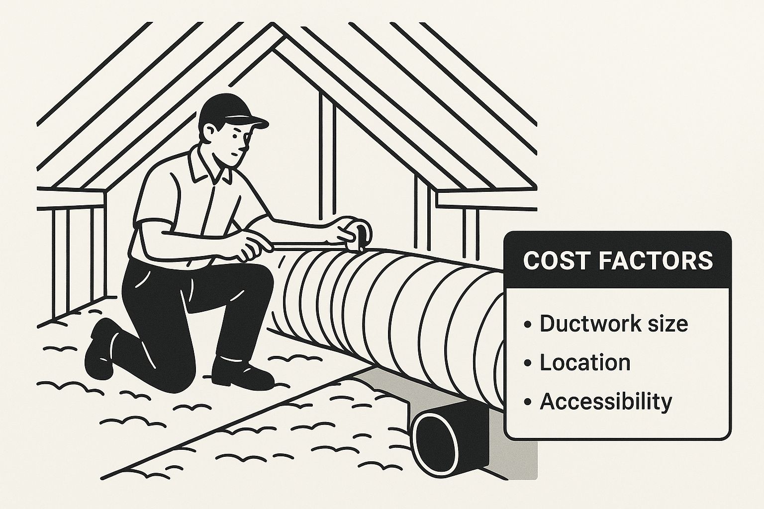Air Duct Cleaning Service Cost Factors