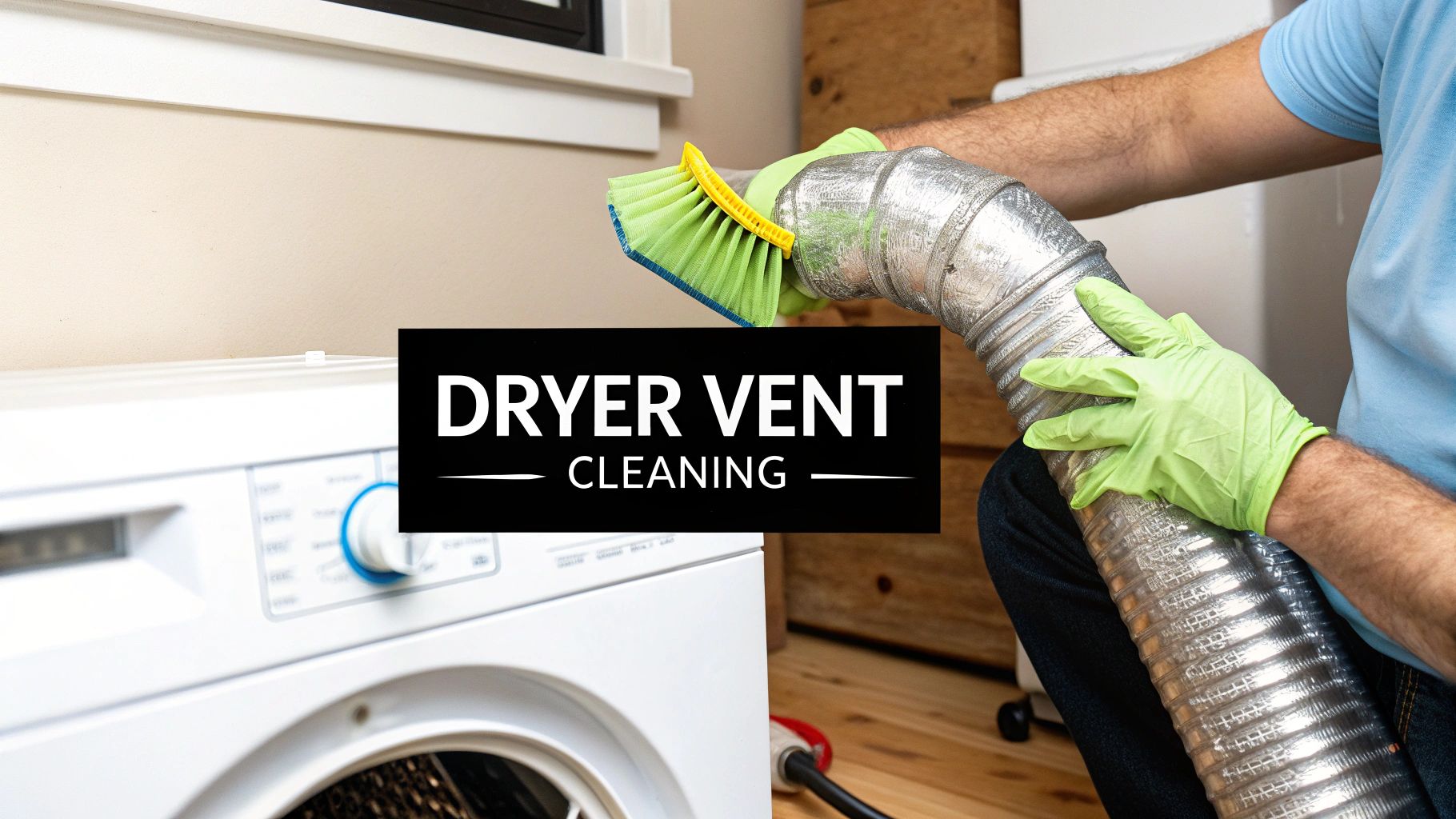 How to Clean the Dryer Vent Duct